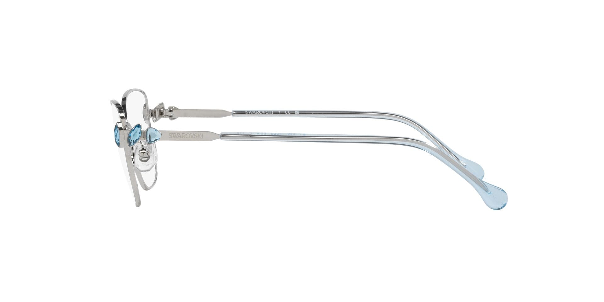 Swarovski 0SK1006 Frame Silver Female Full Metal Frame — view 3