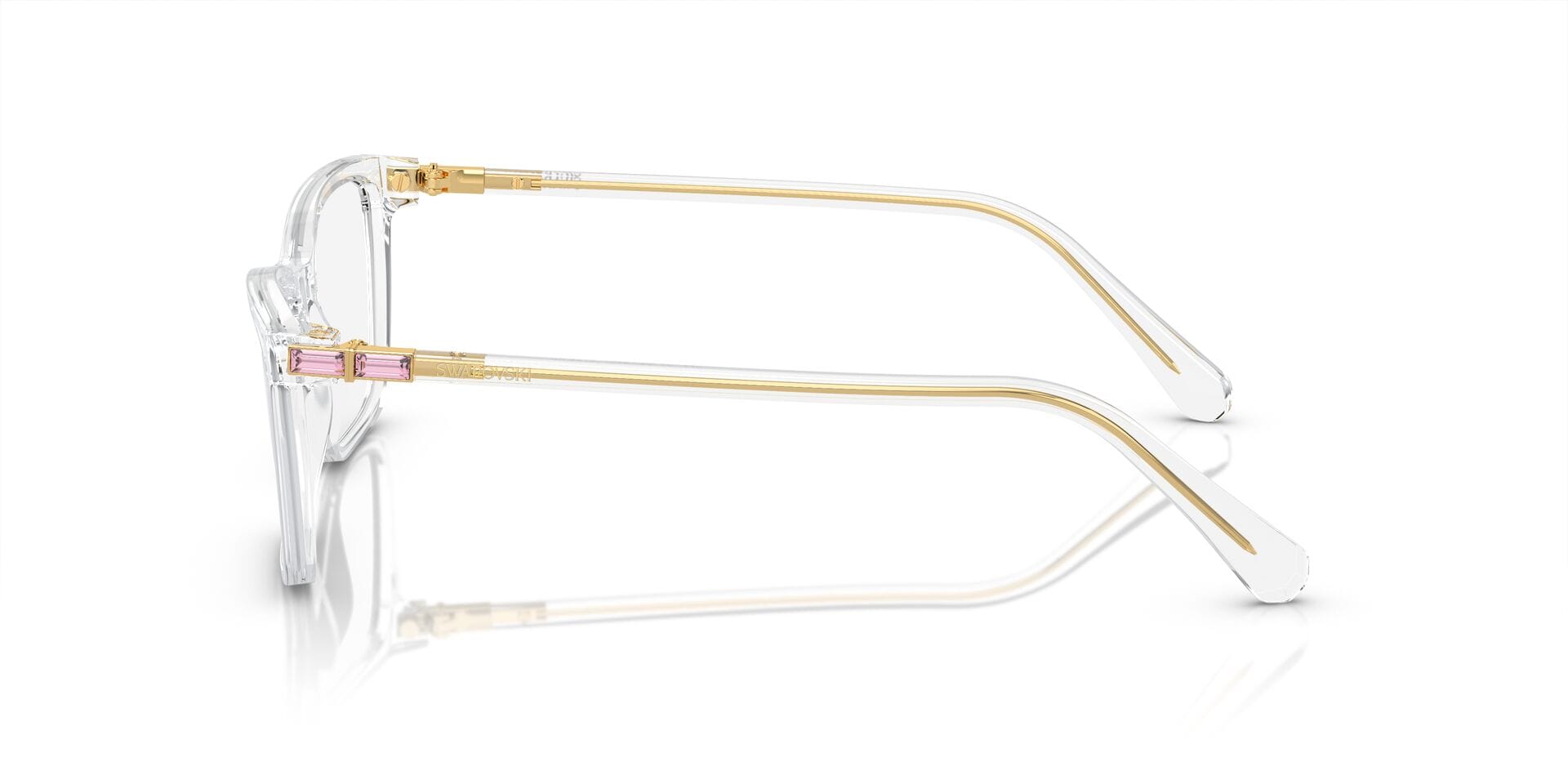 Swarovski 0SK2015 Frame Transparent Female Full Shell Frame — Transparent frame — view 3