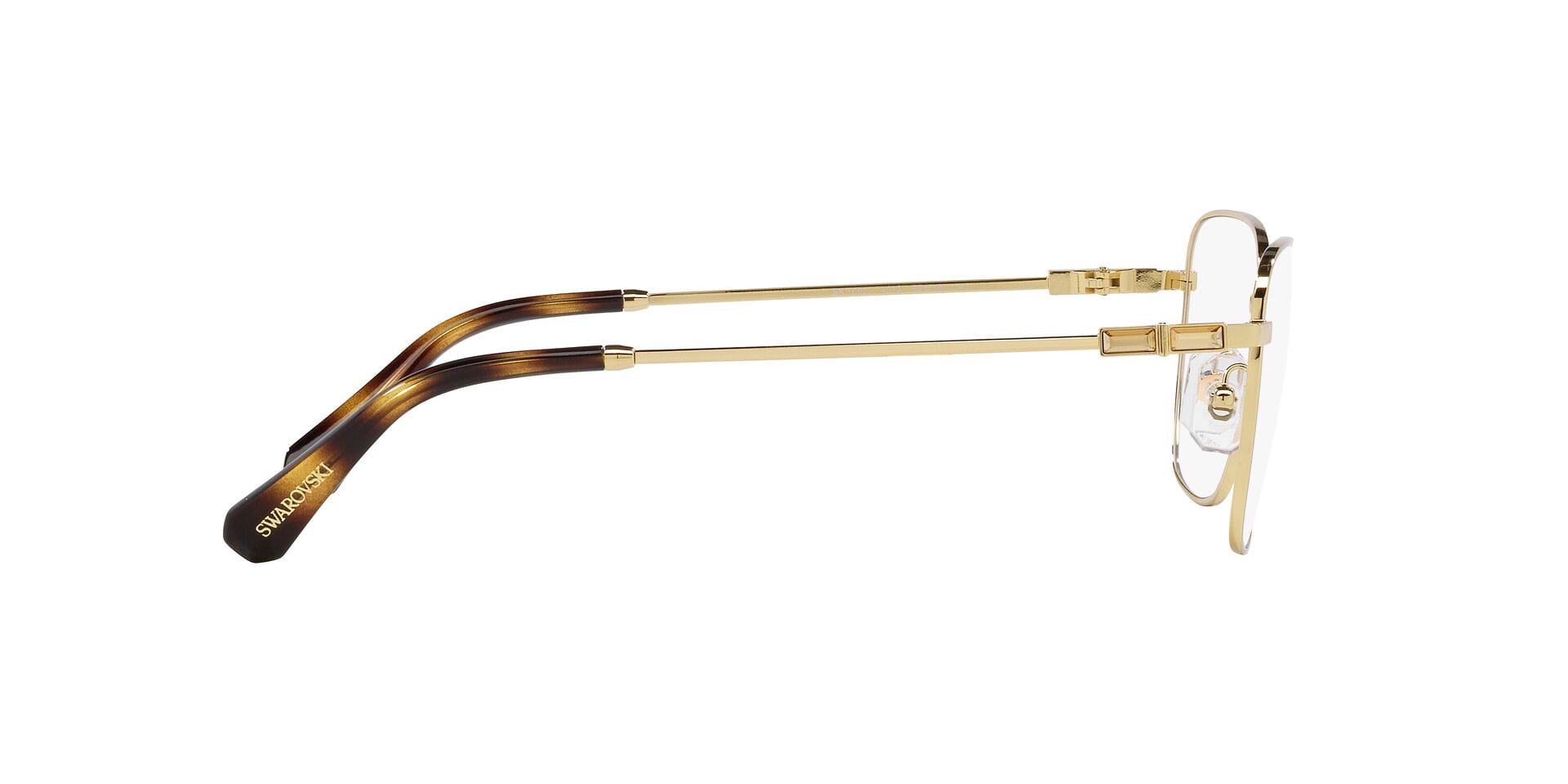 Swarovski 0SK1003 Frame Gold Female Full Metal Frame — Gold frame — view 10