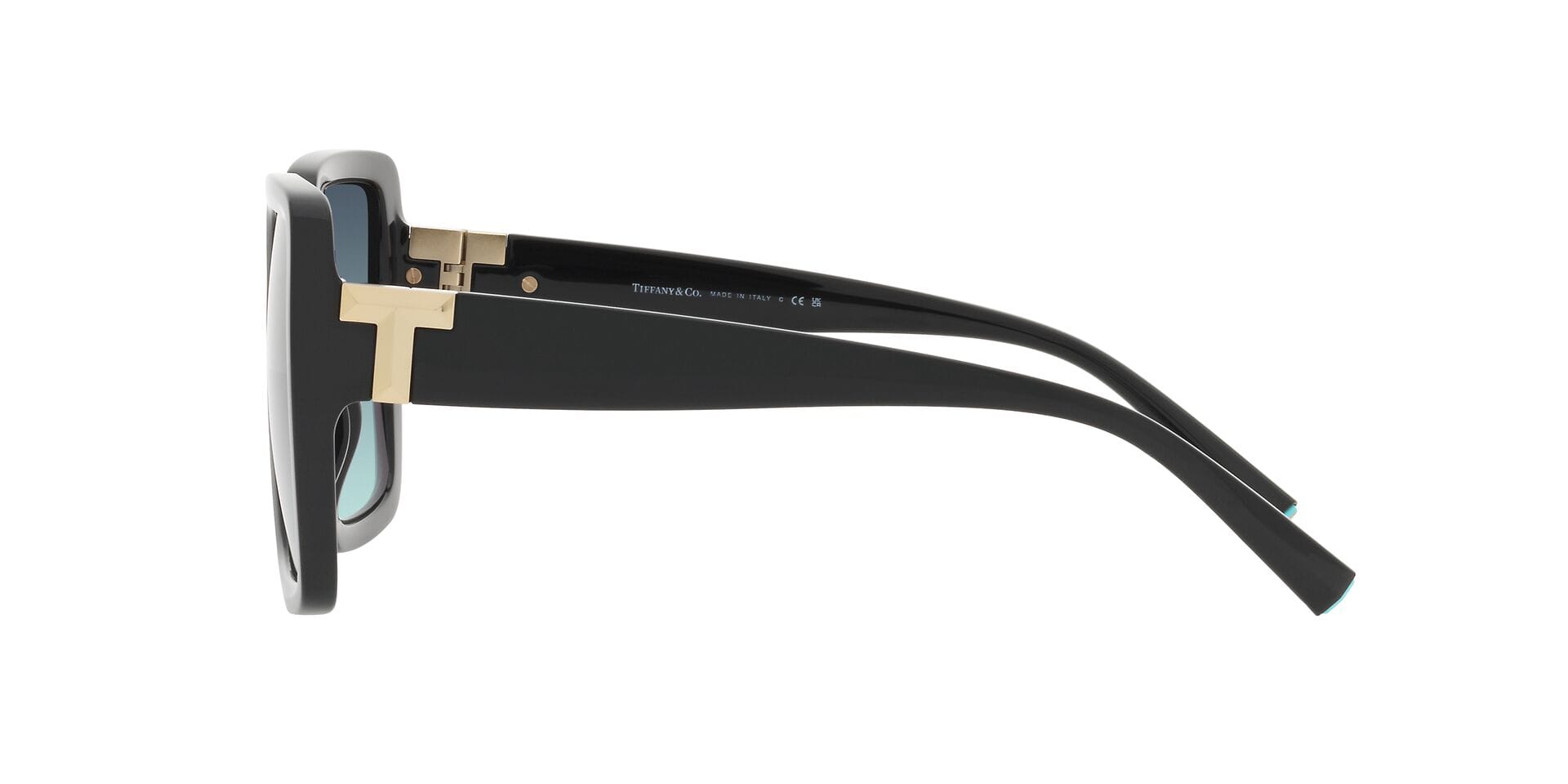 Tiffany & Co 0TF4206U Sunglass Black Female Full Shell Sunglass — Black frame — view 3