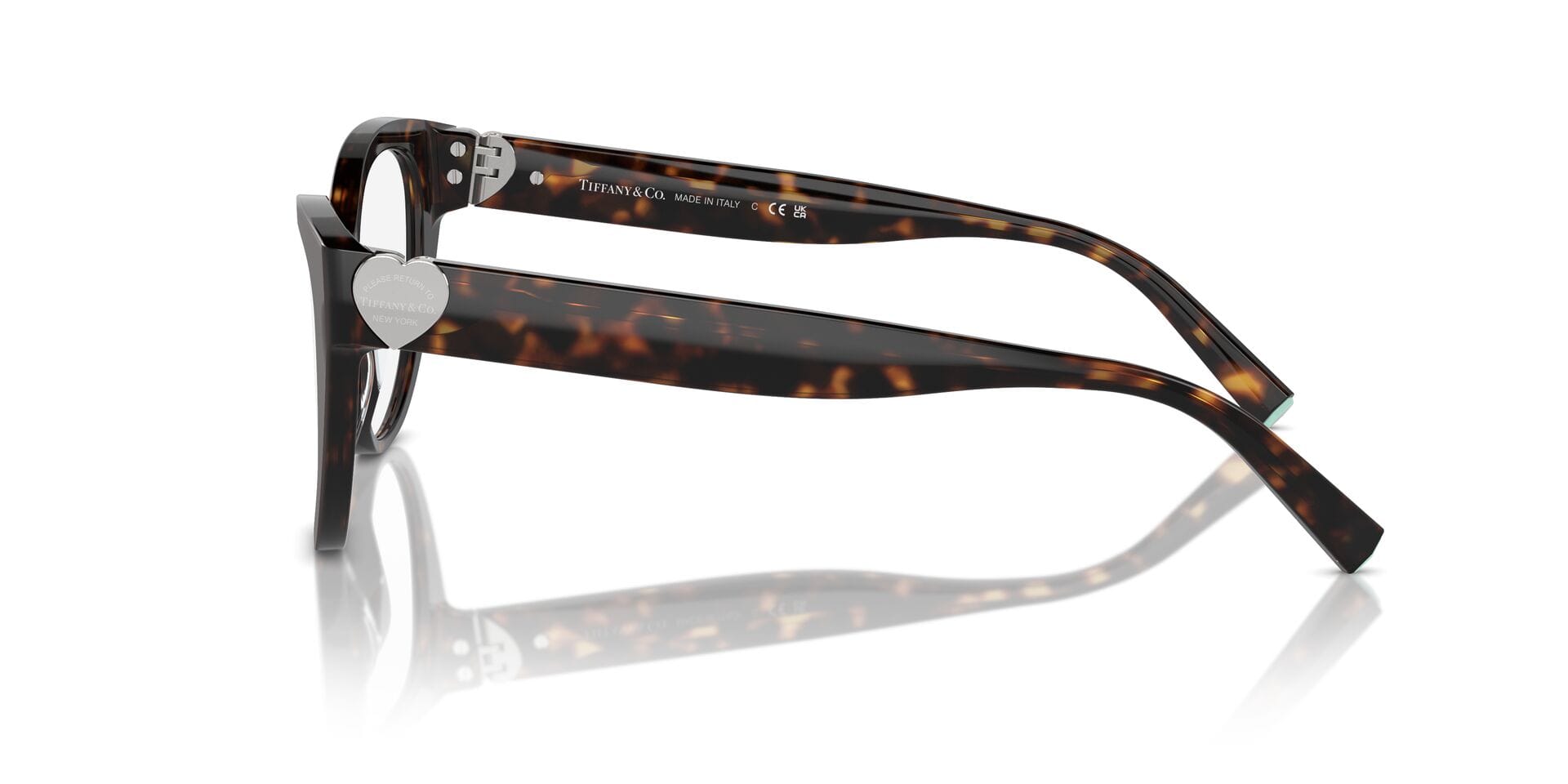 Tiffany & Co 0TF2251 Frame Havana Female Full Shell Frame — Havana frame — view 3