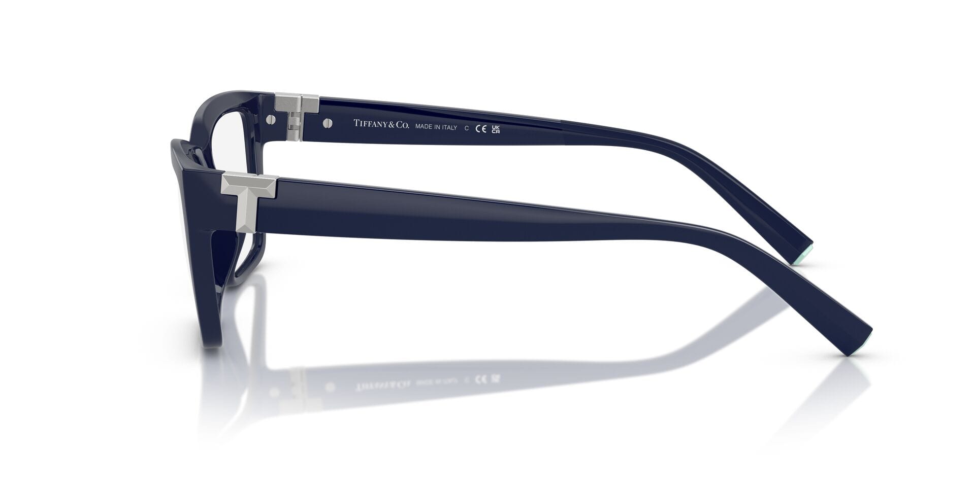 Tiffany & Co 0TF2256U Frame Blue Male Full Shell Frame — Blue frame — view 3