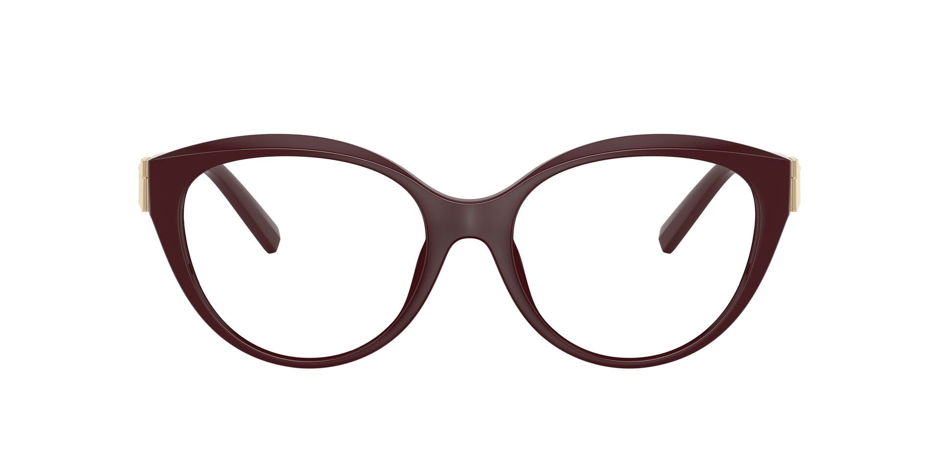 Tiffany & Co 0TF2255U Frame Burgundy Female Full Shell Frame — Burgundy frame — view 2