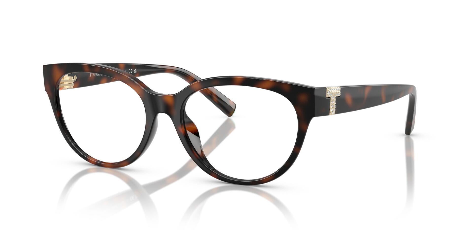 Tiffany & Co 0TF2258BU Frame Havana Female Full Shell — Havana frame
