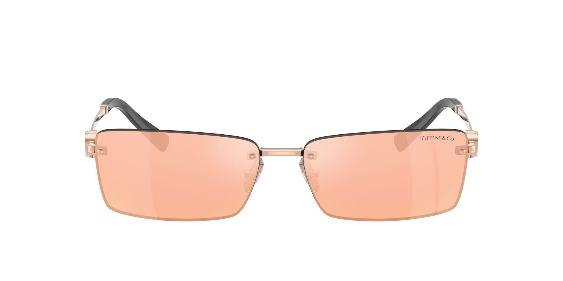 Tiffany & Co 0TF3108B Sunglass Rose Gold Unisex RimLess Meta