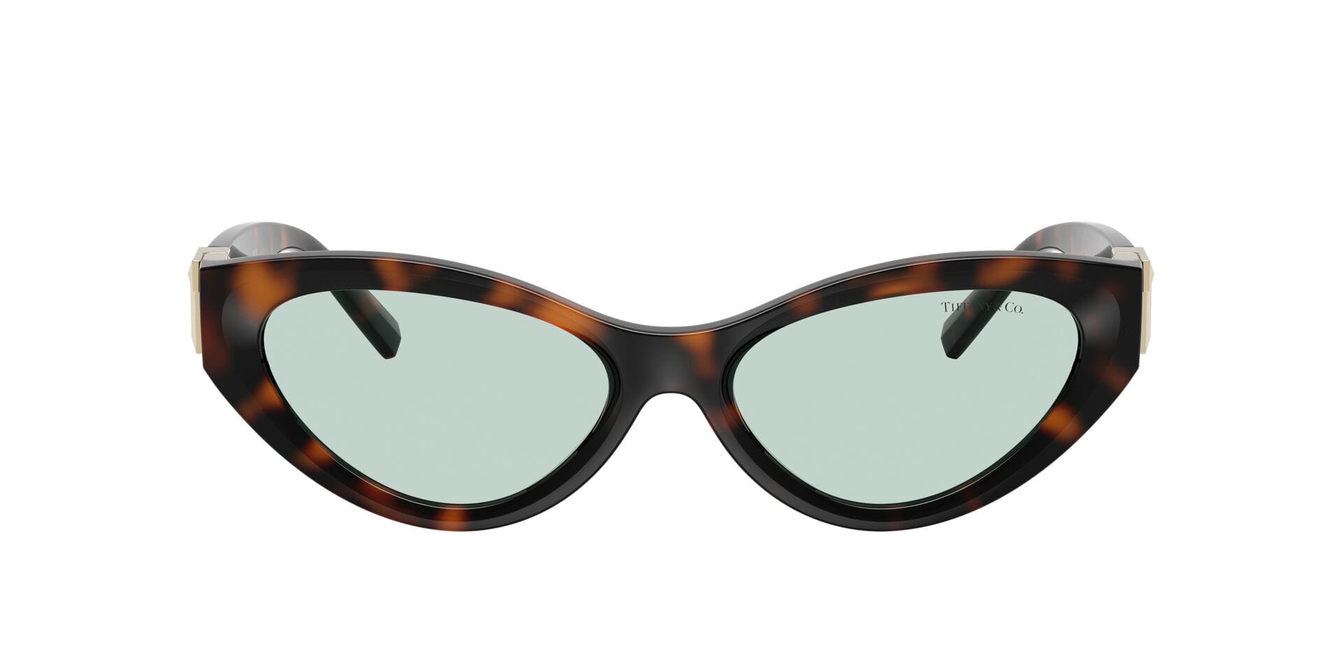 Tiffany & Co 0TF4225U Sunglass Havana Female Full Shell Sunglass — Havana frame — view 2
