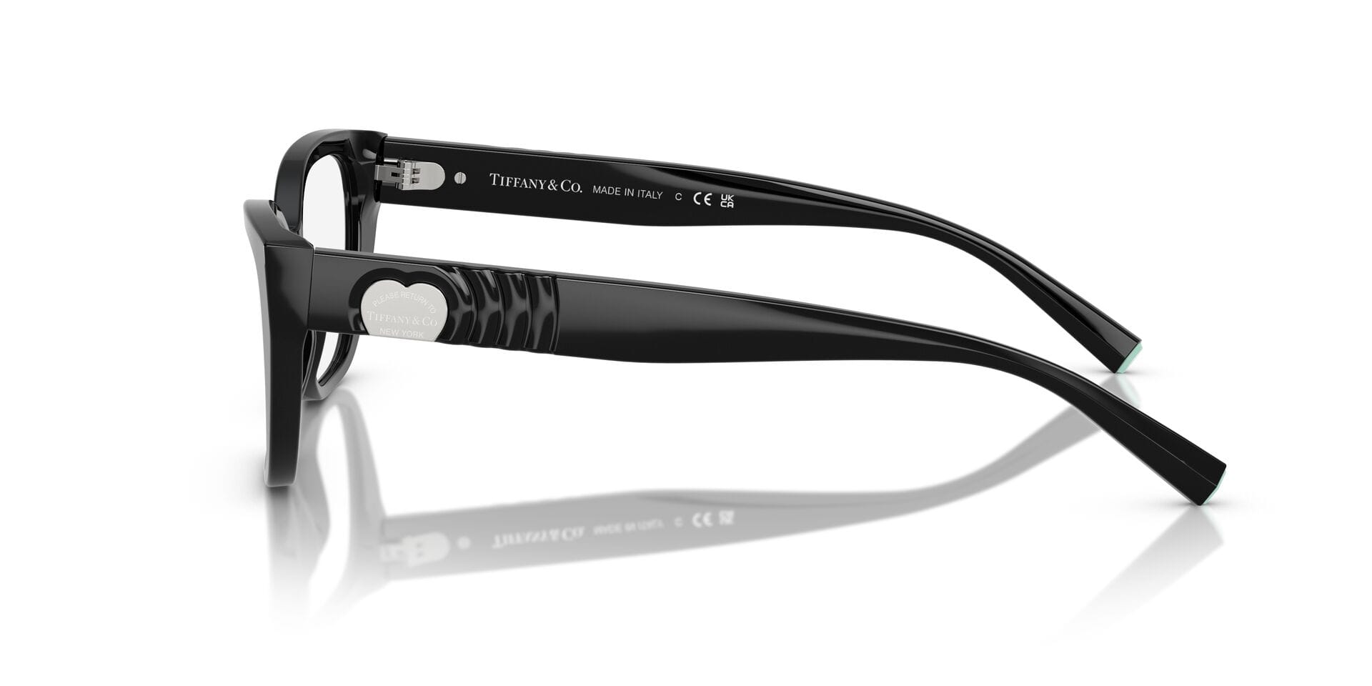 Tiffany & Co 0TF2259 Frame Black Female Full Shell Frame — Black frame — view 3