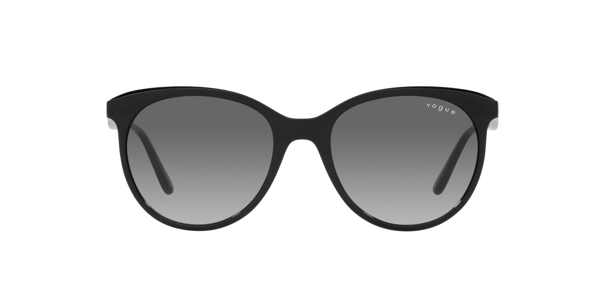 Vogue 0VO5453S Sunglass Black Female Full Shell Sunglass — Black frame — view 2