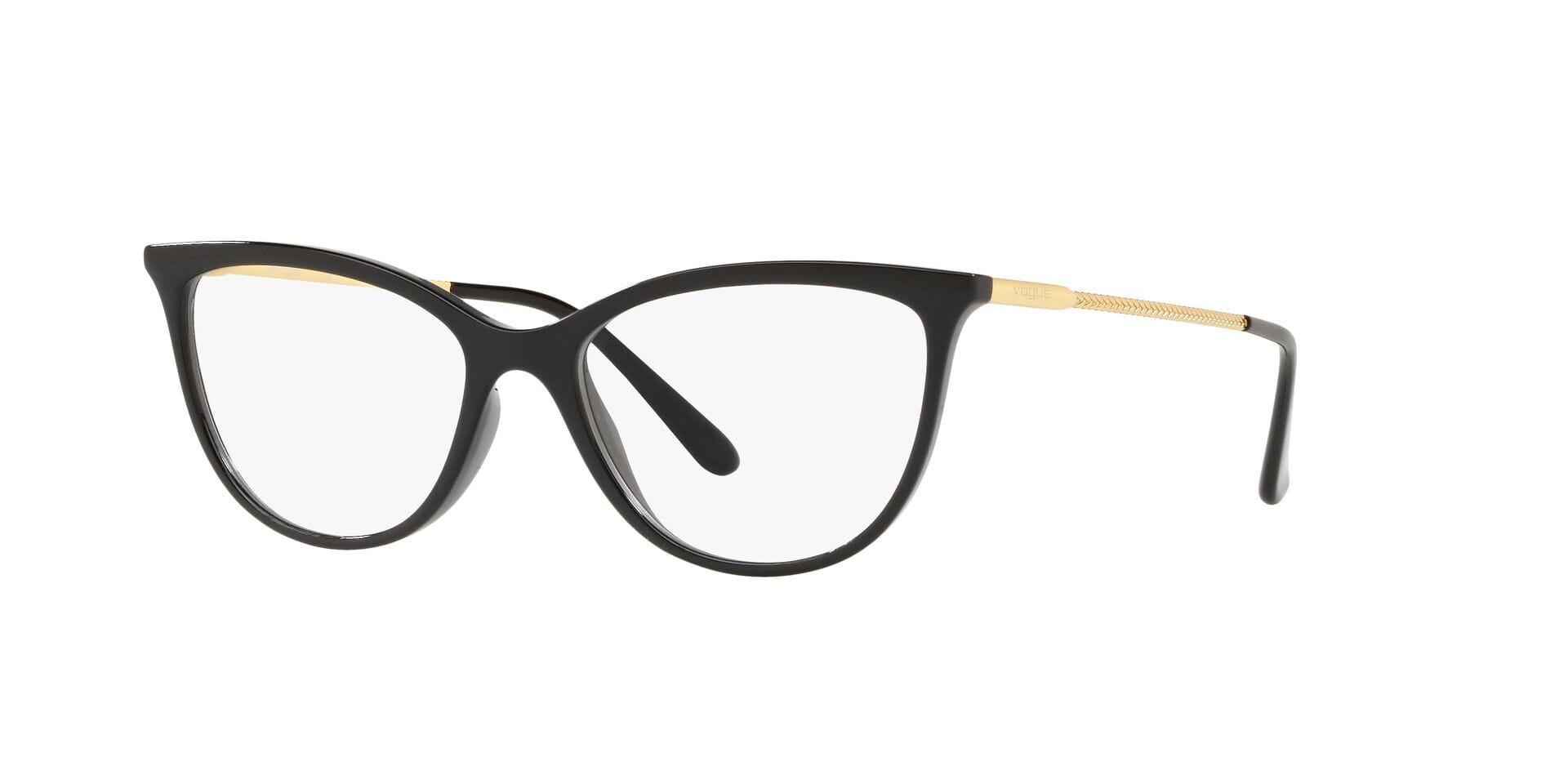 Vogue 0VO5239 Frame Black Female Full Metal — Black frame