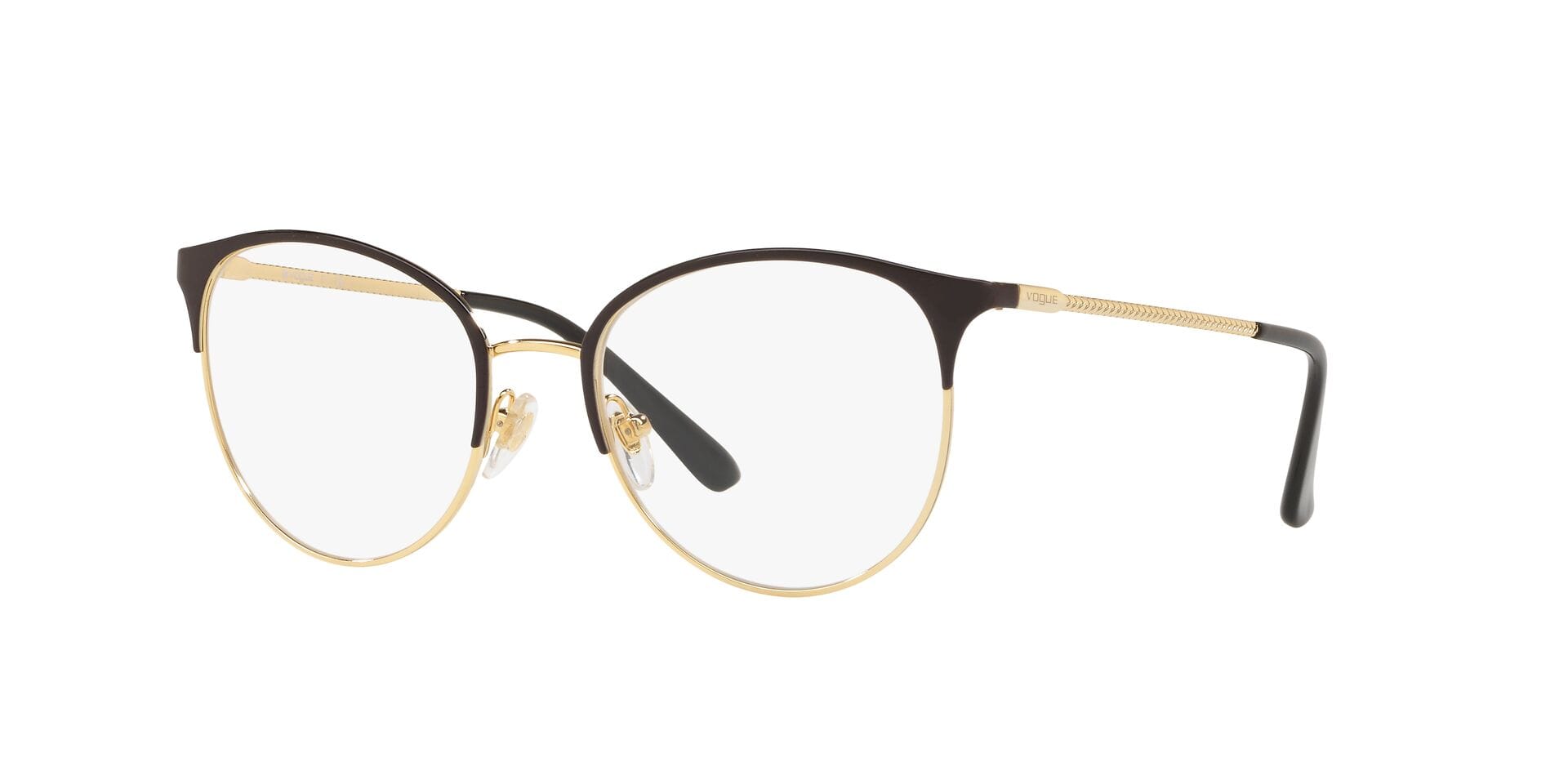 Vogue 0VO4108 Frame Black Female Full Metal — Black frame