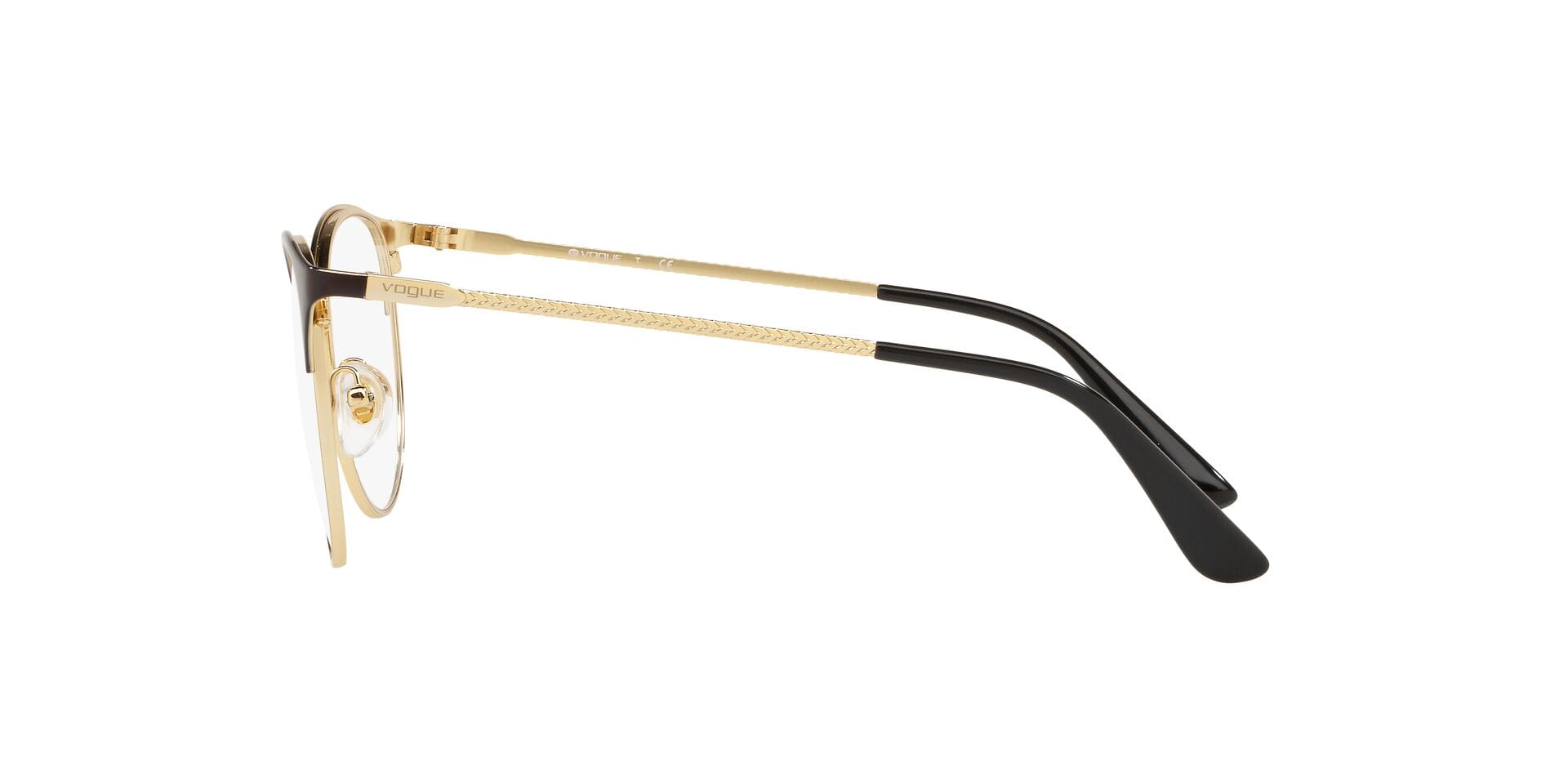 Vogue 0VO4108 Frame Black Female Full Metal Frame — Black frame — view 3