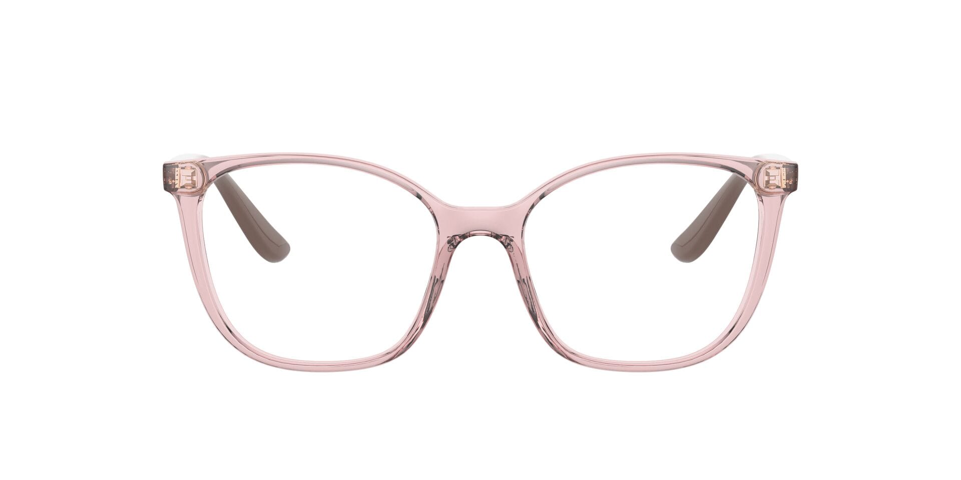 Vogue 0VO5356 Frame Transparent Brown Female Full Shell — Transparent Brown frame