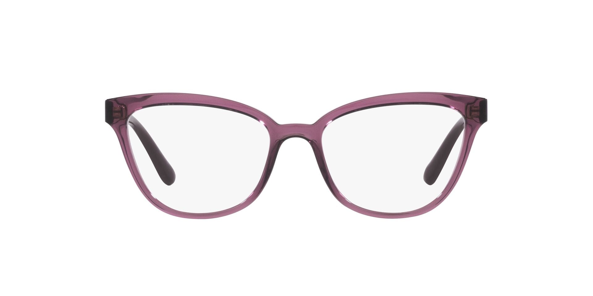 Vogue 0VO5495I Frame Transparent Purple Female Full Shell Frame — Transparent Purple frame — view 2