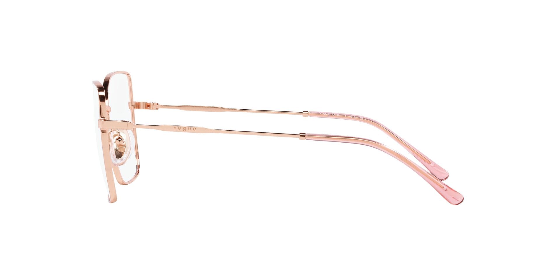 Vogue 0VO4274 Frame Rose Gold Female Full Metal Frame — Rose Gold frame — view 3