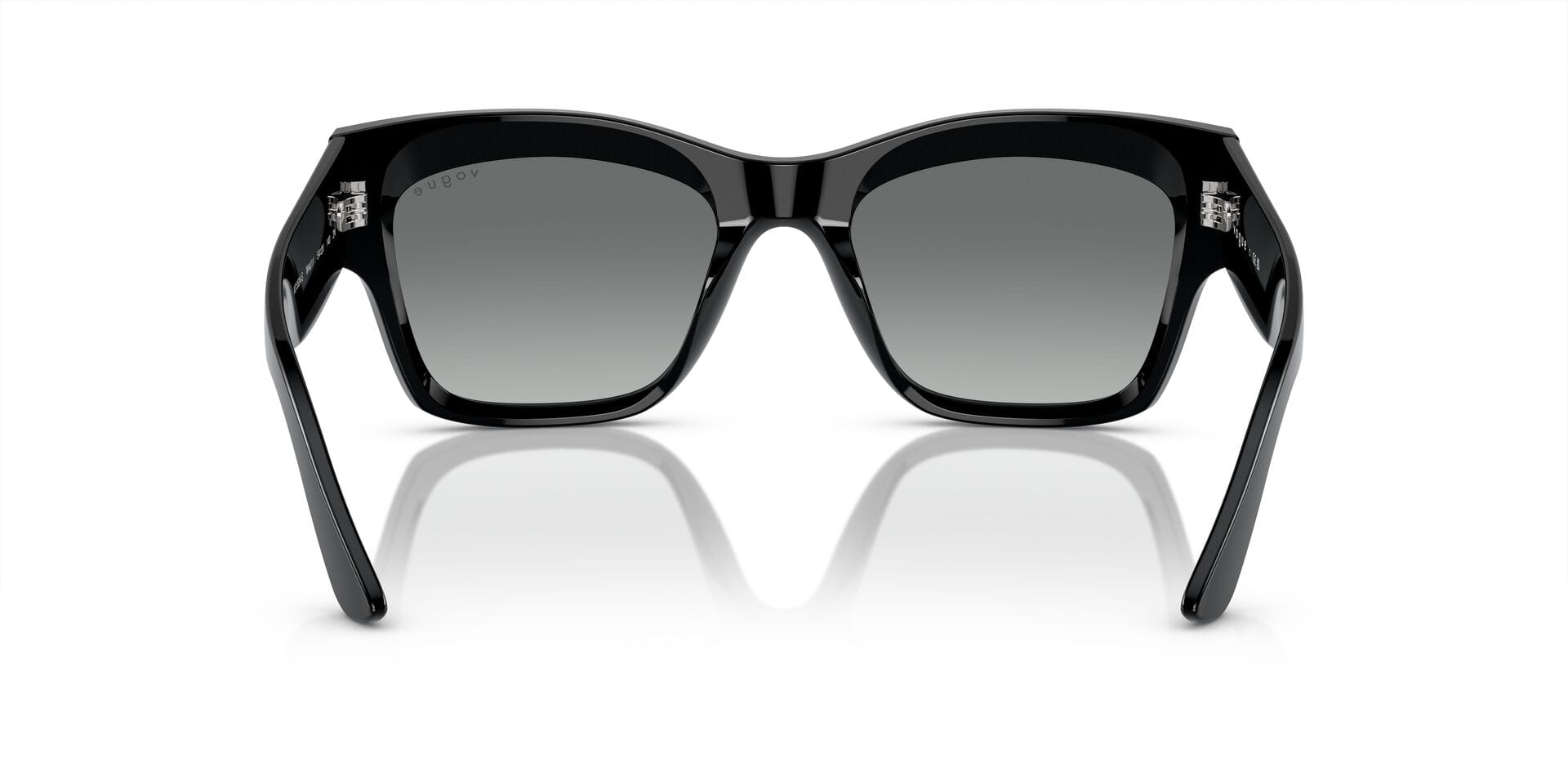 Vogue 0VO5524S Sunglass Black Female Full Shell Sunglass — Black frame — view 2