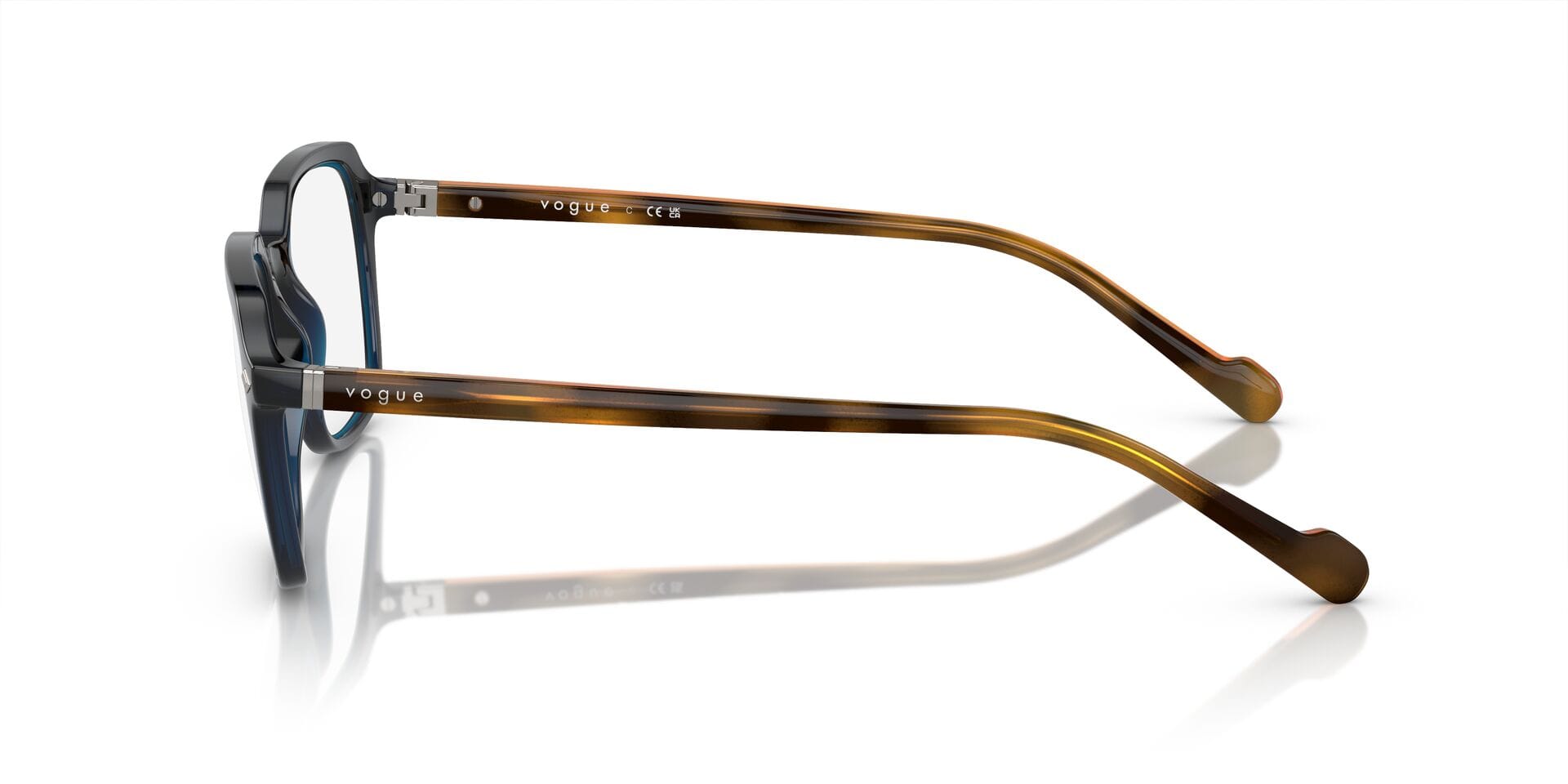 Vogue FR Vogue 0VO5523 Frame Blue Male Shell Shell Frame — view 3