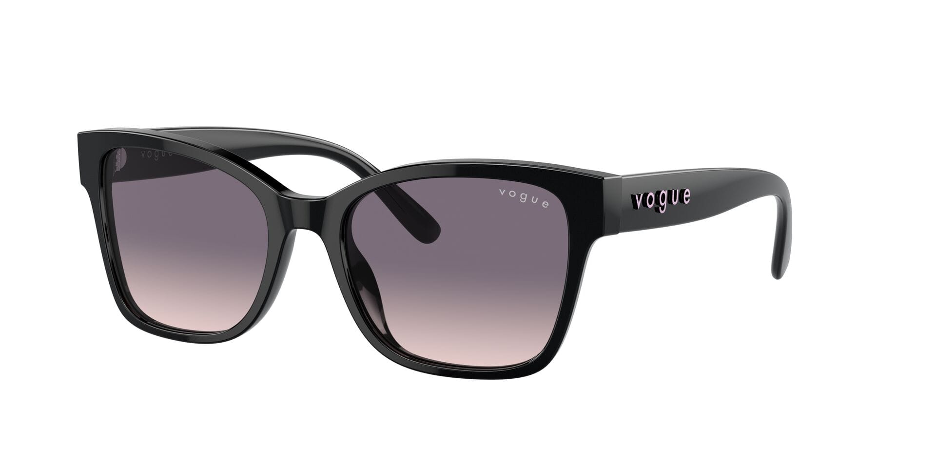 Vogue 0VO5534SI Sunglass Black Female Full Shell — Black frame