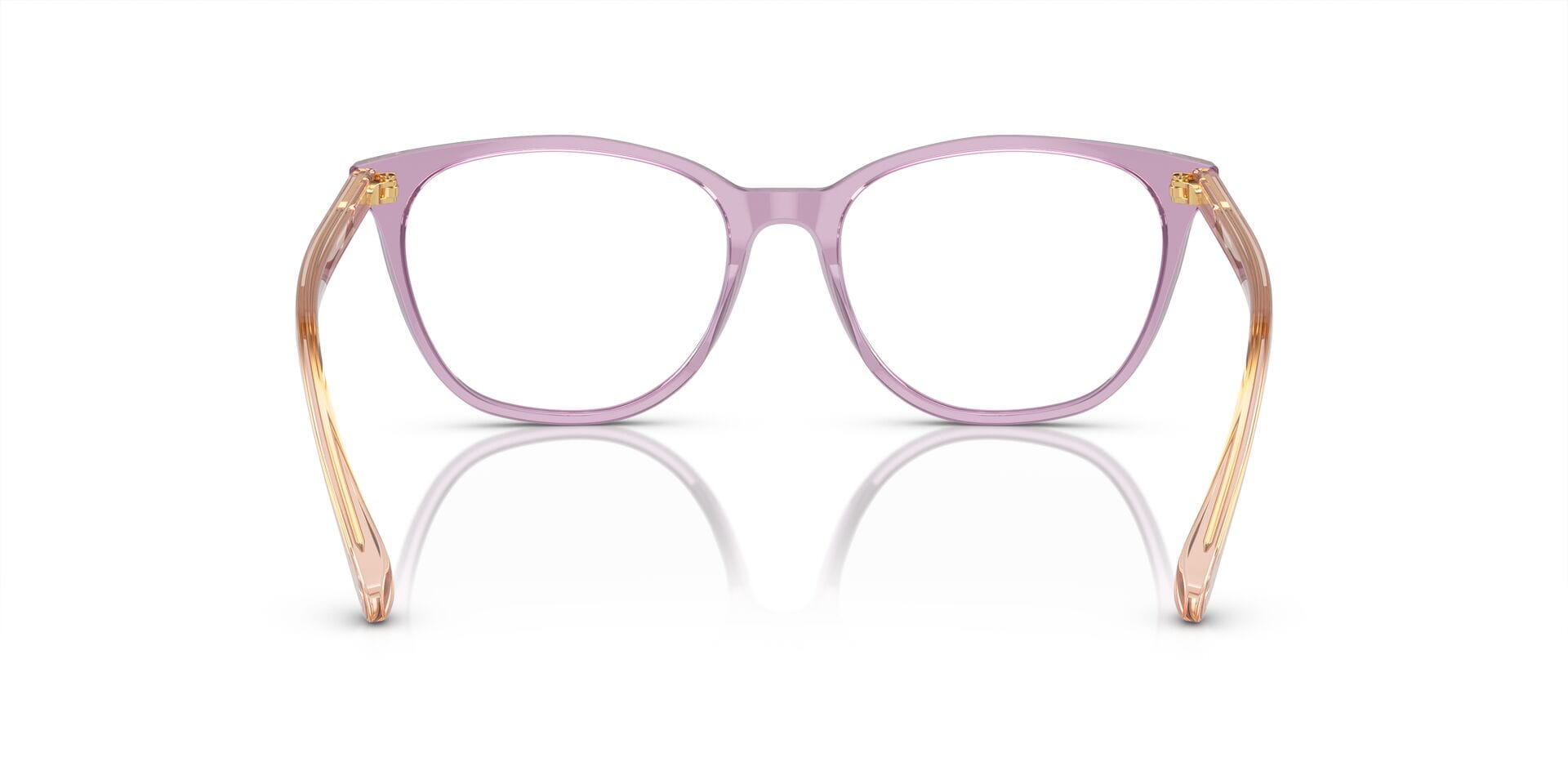 Vogue 0VO5533I Frame Transparent Violet Female Full Shell Frame — Transparent Violet frame — view 2