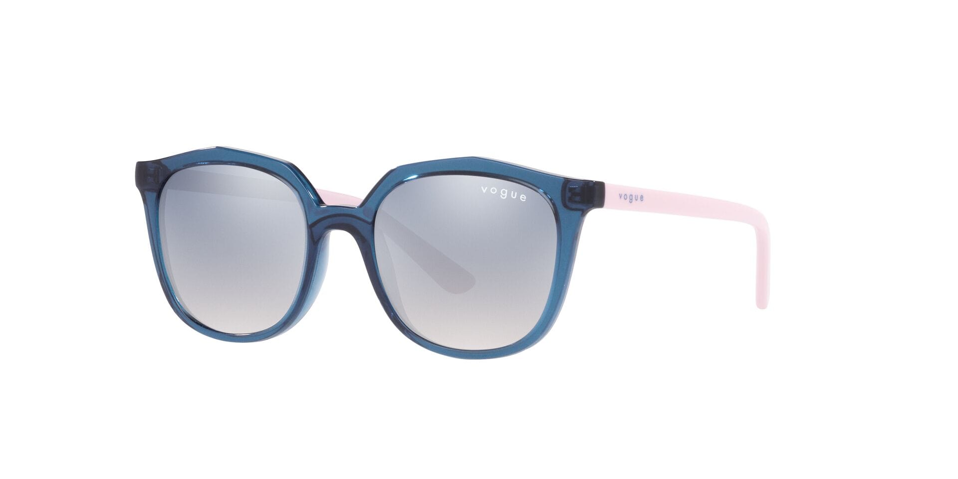 Vogue 0VJ2016 Sunglass Transparent Blue Unisex Full Shell — Transparent Blue frame
