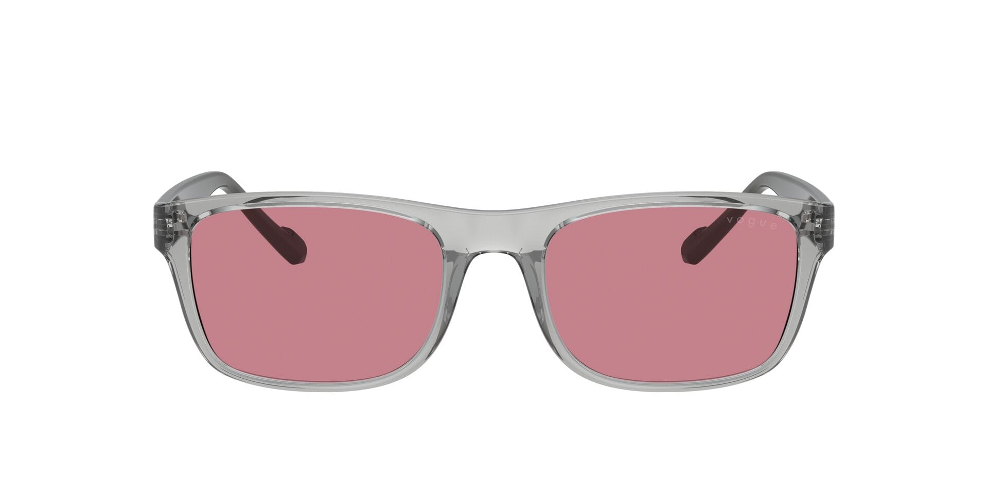 Vogue 0VO5547SI Sunglass Transparent Grey Male Full Shell — Transparent Grey frame