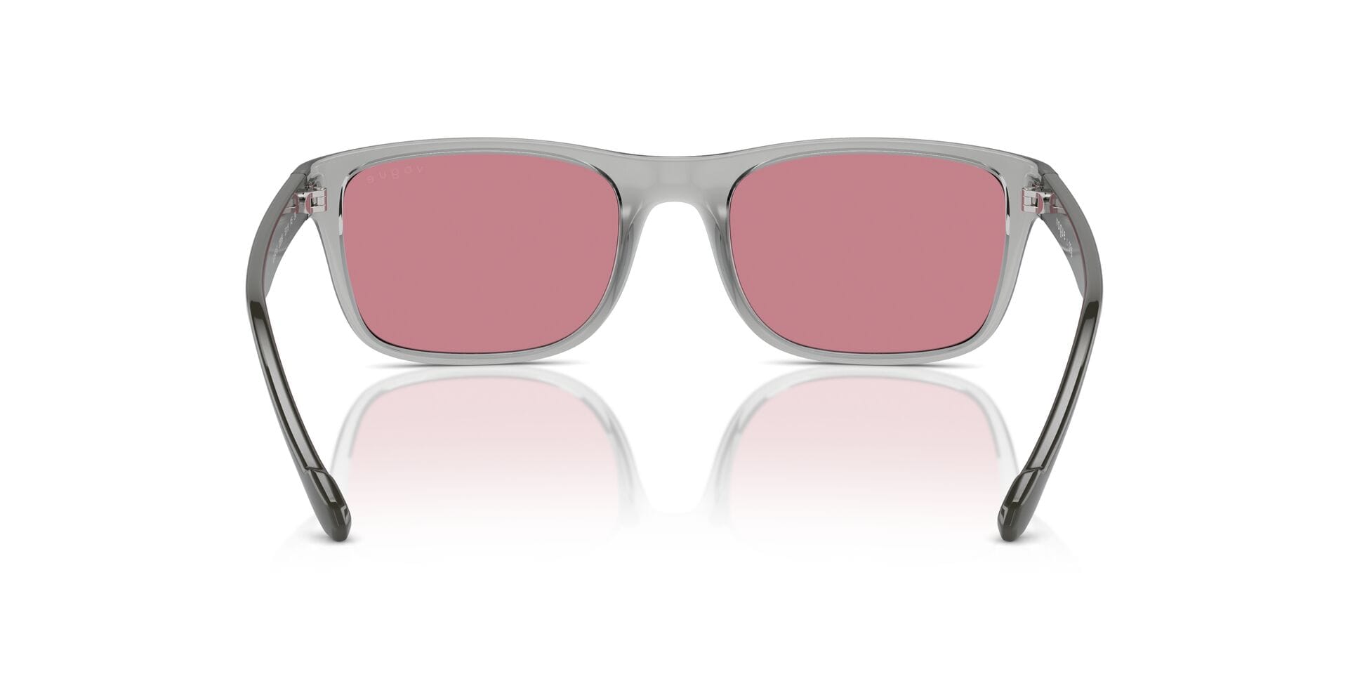 Vogue 0VO5547SI Sunglass Transparent Grey Male Full Shell Sunglass — Transparent Grey frame — view 6
