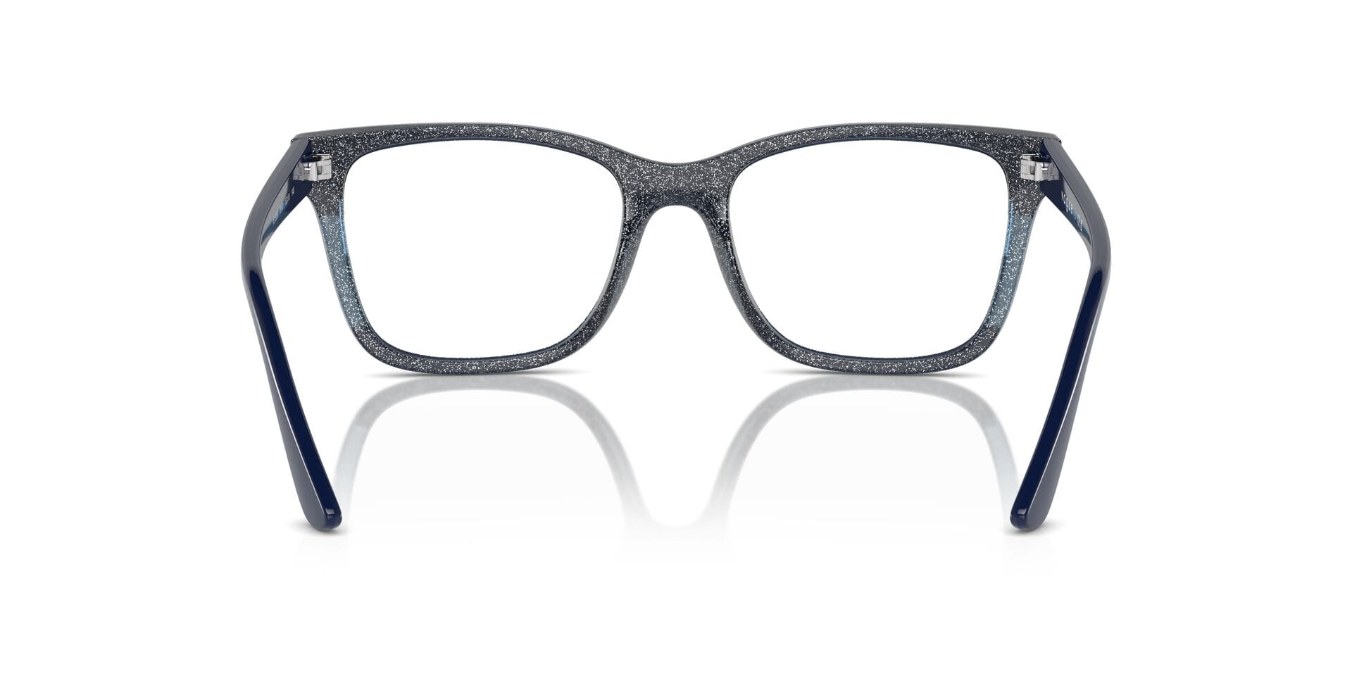 Vogue 0VO5556 Frame Transparent Blue Female Full Shell Frame — Transparent Blue frame — view 2