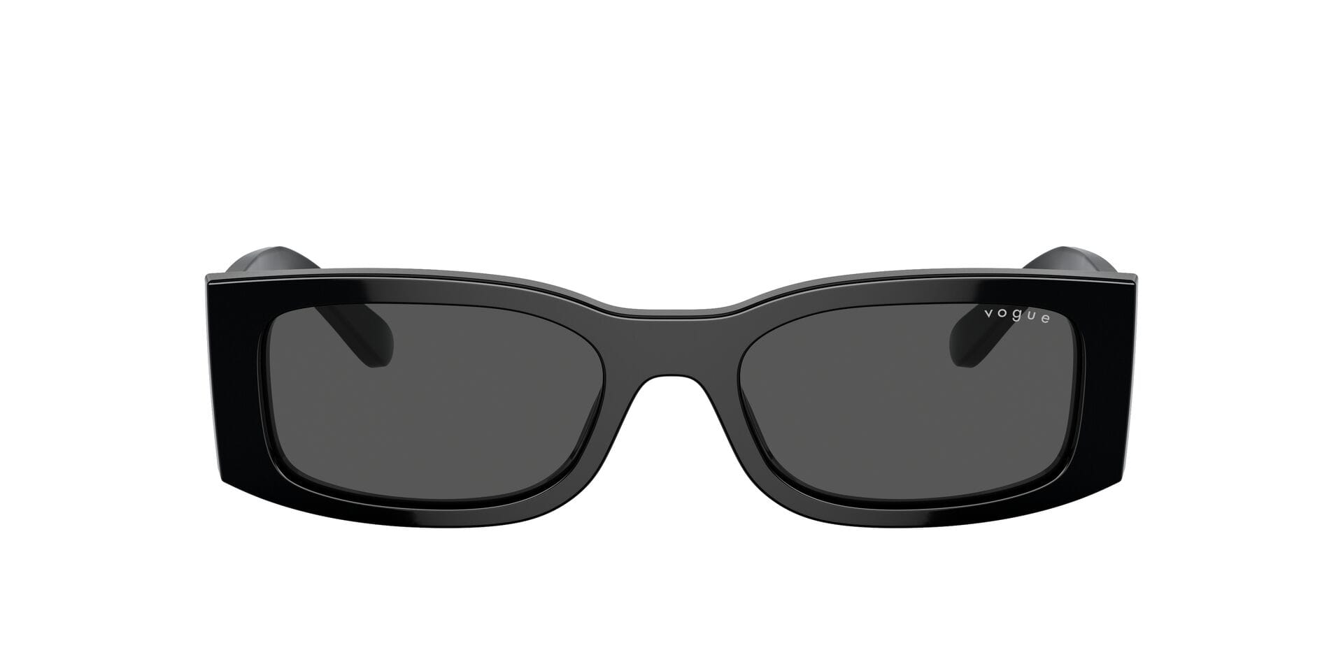 Vogue 0VO5584S Sunglass Black Female Full Shell Sunglass — Black frame — view 2