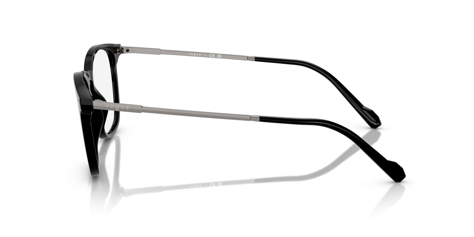 Vogue 0VO5614 Frame Black Male Full Metal Frame — Black frame — view 3