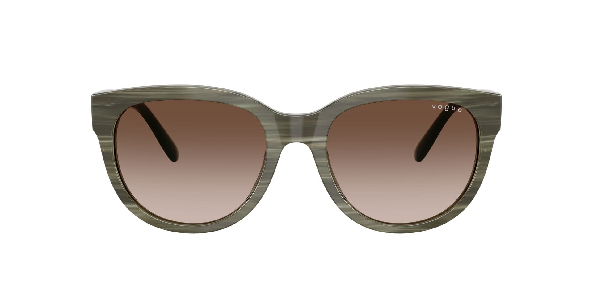 Vogue 0VO5592SI Sunglass Green Female Full Shell Sunglass — Green frame — view 2