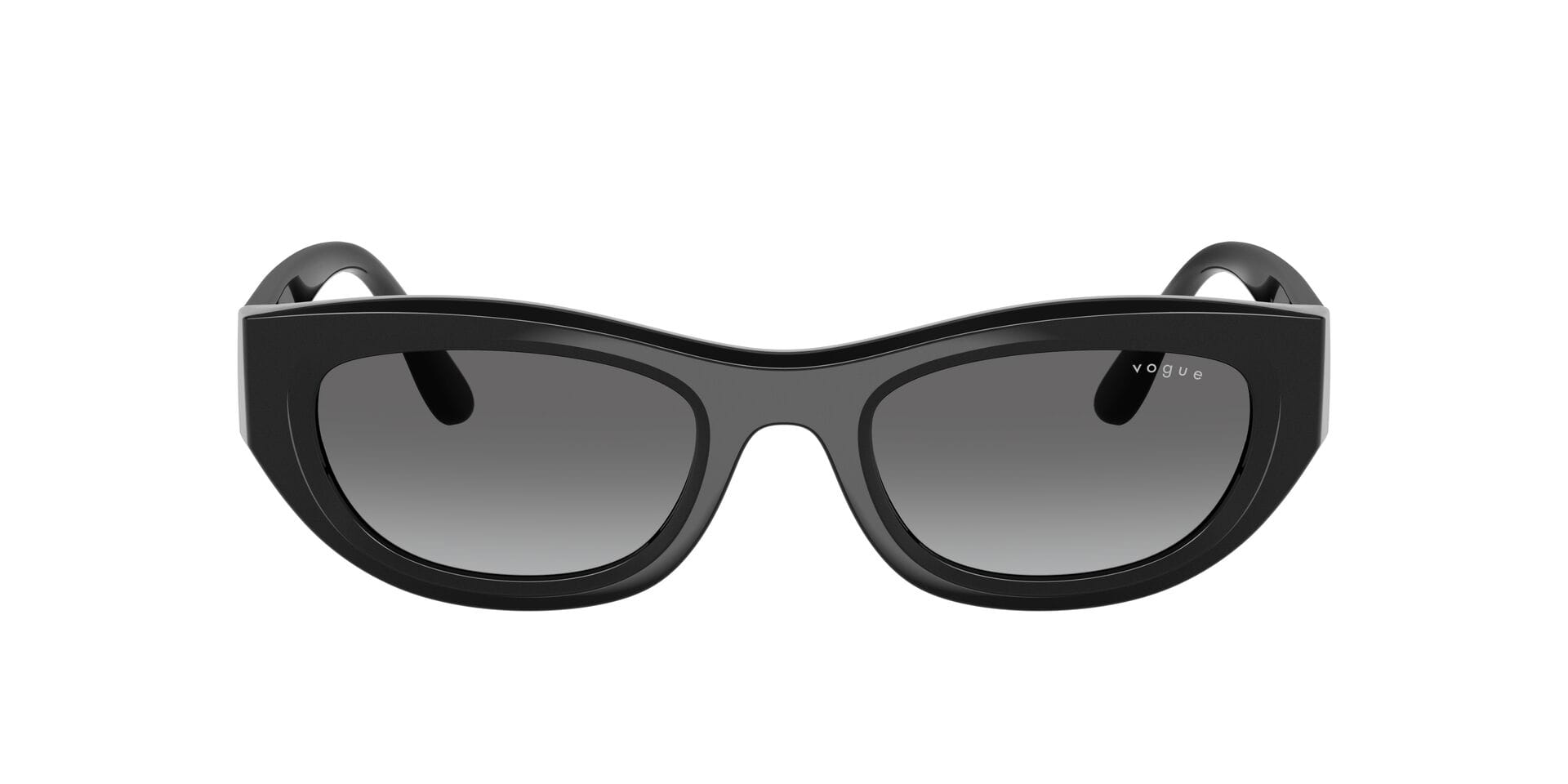 Vogue 0VO5616S Sunglass Black Female Full Shell Sunglass — Black frame — view 2