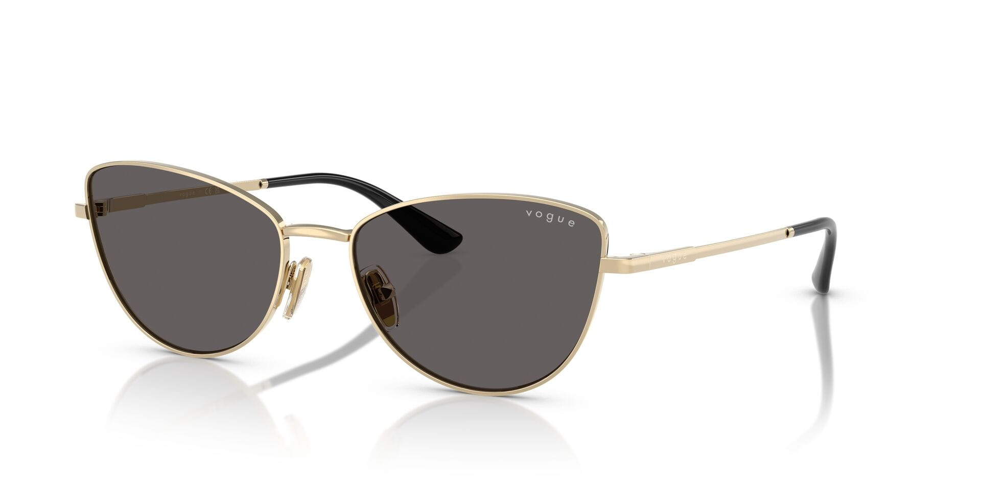 Vogue 0VO4324S Sunglass Gold Female Full Metal — Gold frame