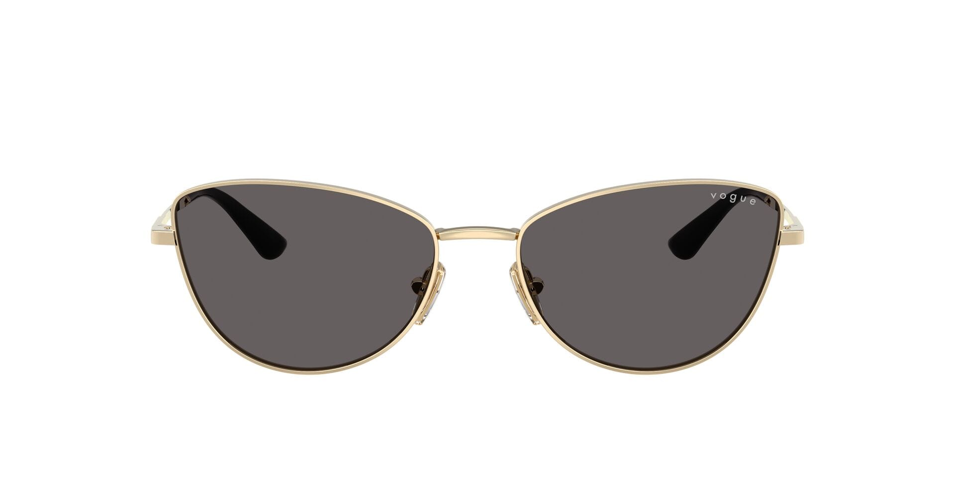 Vogue 0VO4324S Sunglass Gold Female Full Metal Sunglass — Gold frame — view 2