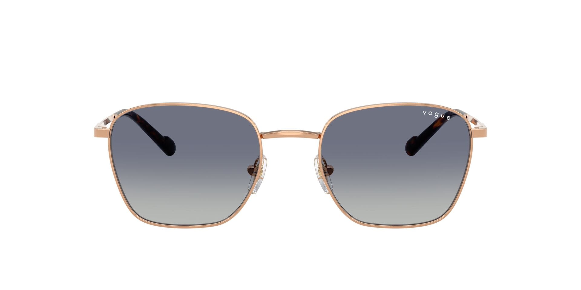 Vogue 0VO4322S Sunglass Rose Gold Unisex Full Metal Sunglass — Rose Gold frame — view 2