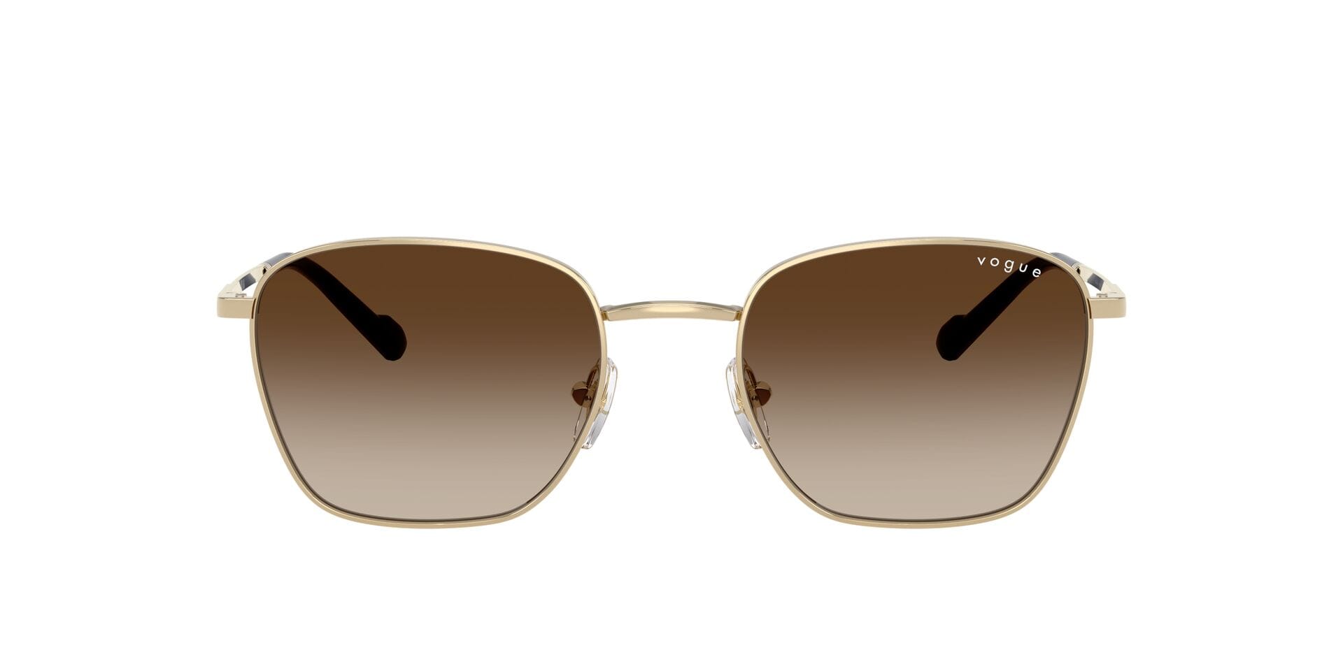 Vogue 0VO4322S Sunglass Gold Unisex Full Metal Sunglass — Gold frame — view 2
