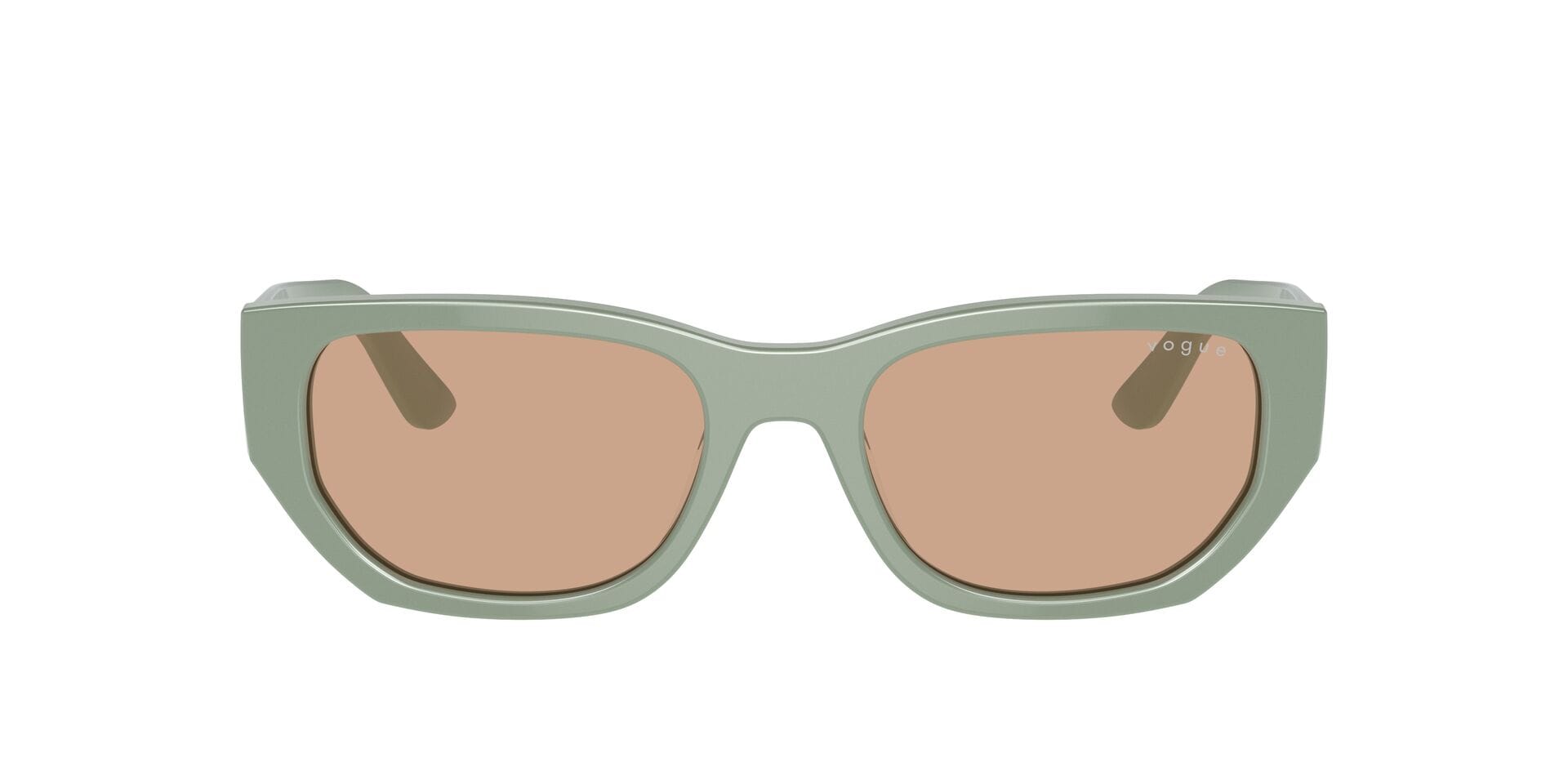 Vogue 0VO5586S Sunglass Light Green Unisex Full Shell Sunglass — Light Green frame — view 2