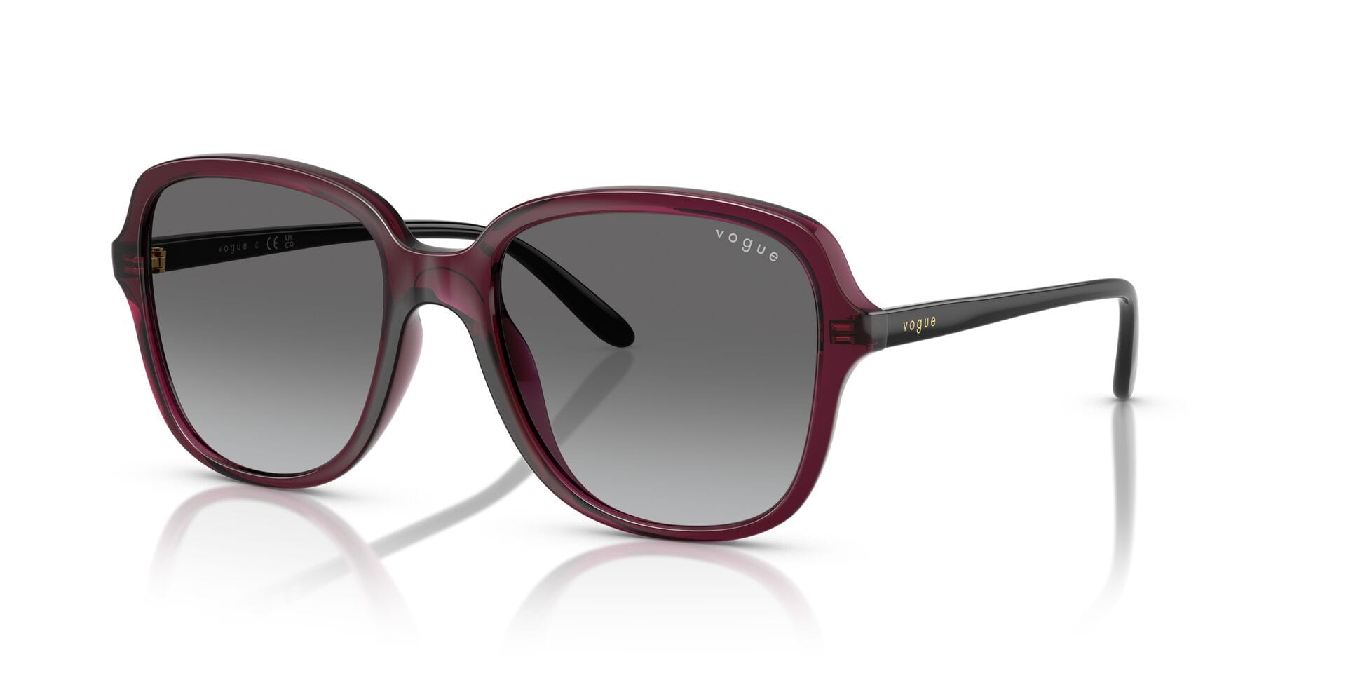 Vogue 0VO5601S Sunglass Cherry Female Full Shell — Cherry frame