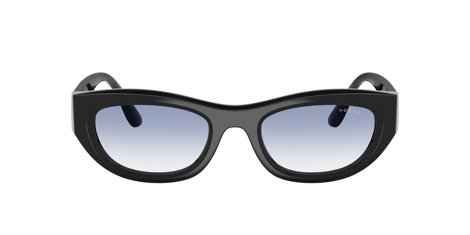 Vogue 0VO5616S Sunglass Black Female Full Shell Sunglass — Black frame — view 2