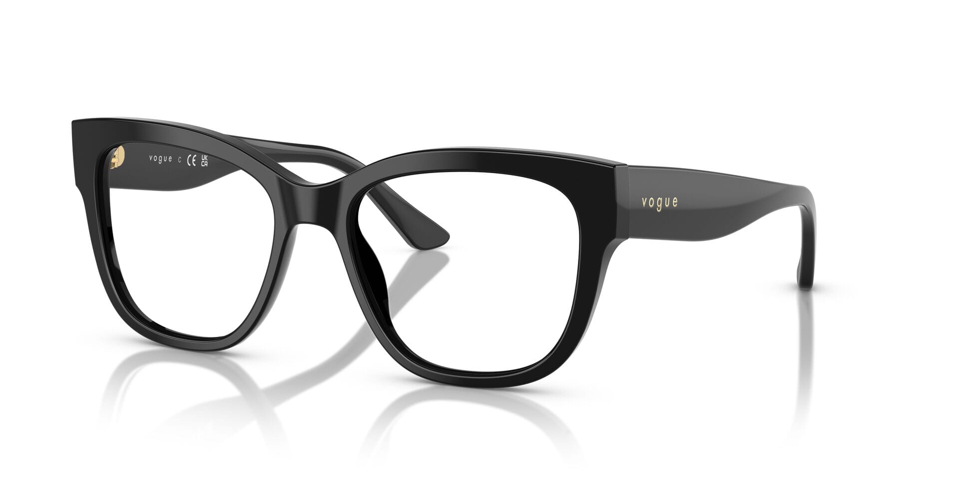 Vogue 0VO5605 Frame Black Unisex Full Shell — Black frame