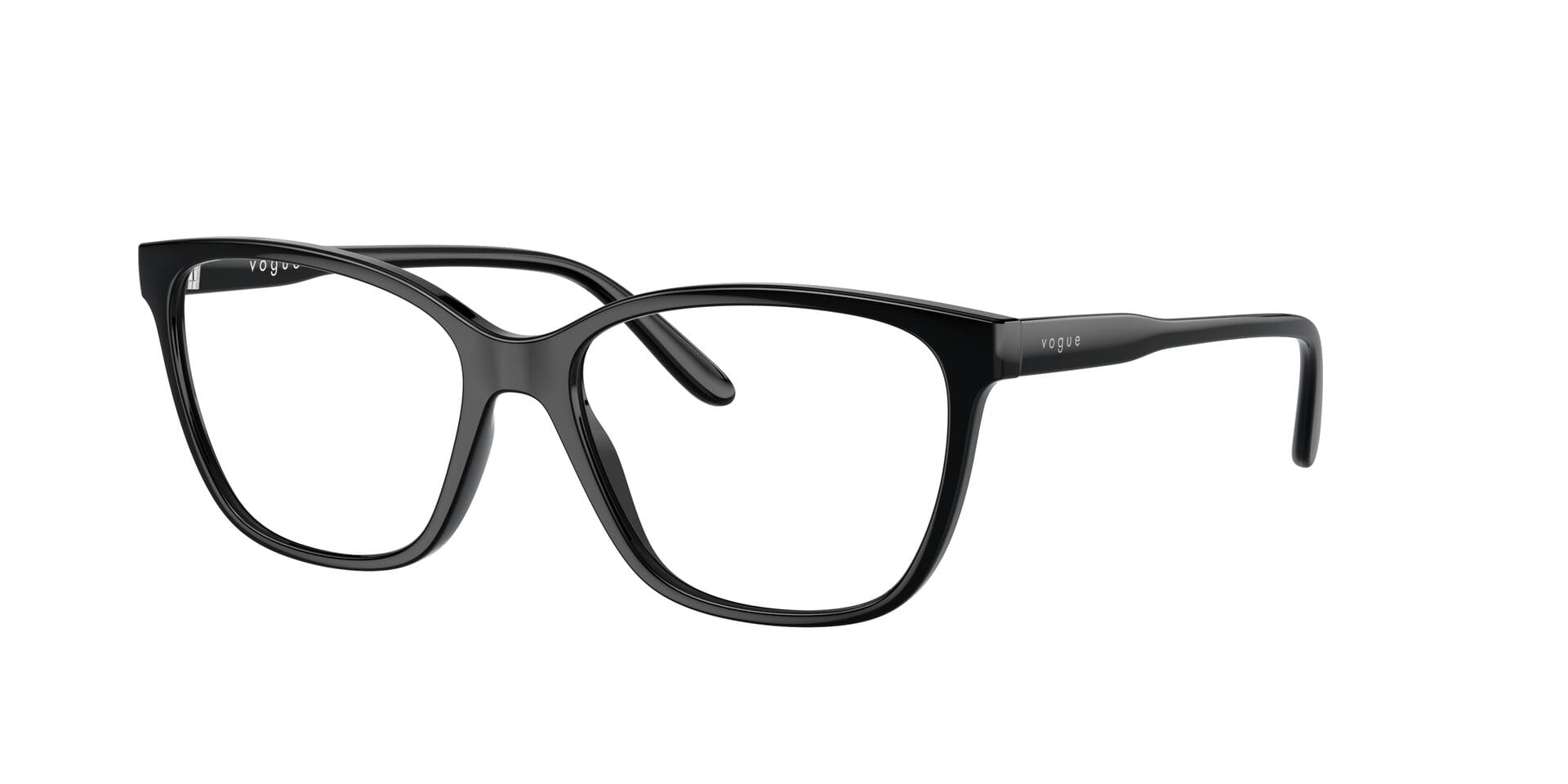 Vogue 0VO5518 Frame Black Female Full Shell Frame — Black frame — view 3