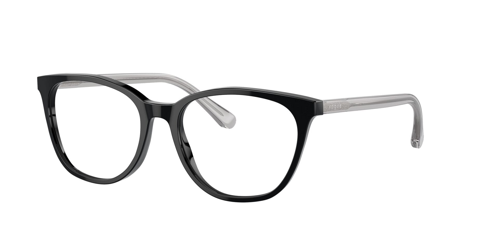 Vogue 0VO5533I Frame Black Female Full Shell Frame — Black frame — view 3