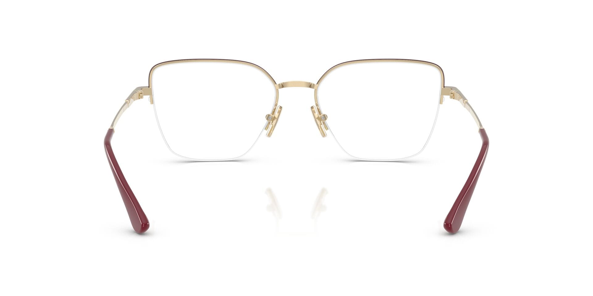 Vogue 0VO4331 Frame Gold Female Supra Metal Frame — Gold frame — view 2