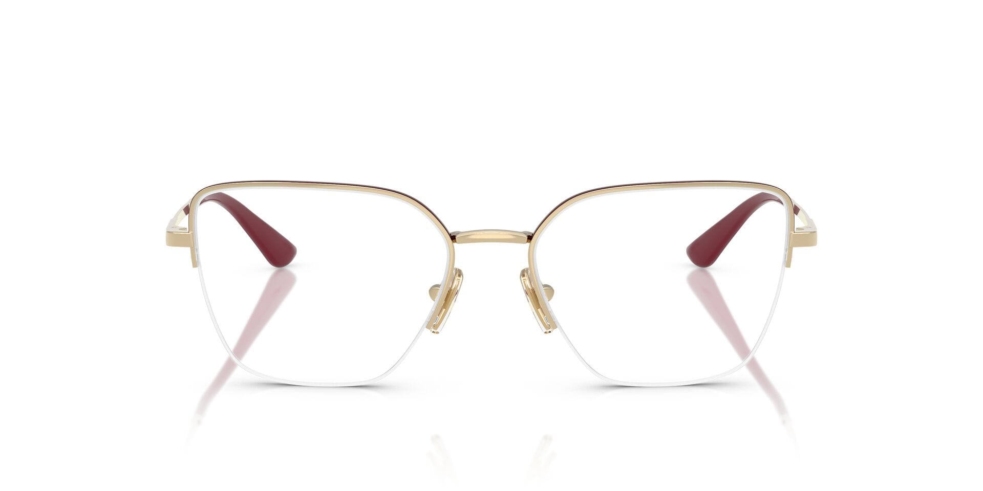 Vogue 0VO4331 Frame Gold Female Supra Metal Frame — Gold frame — view 4