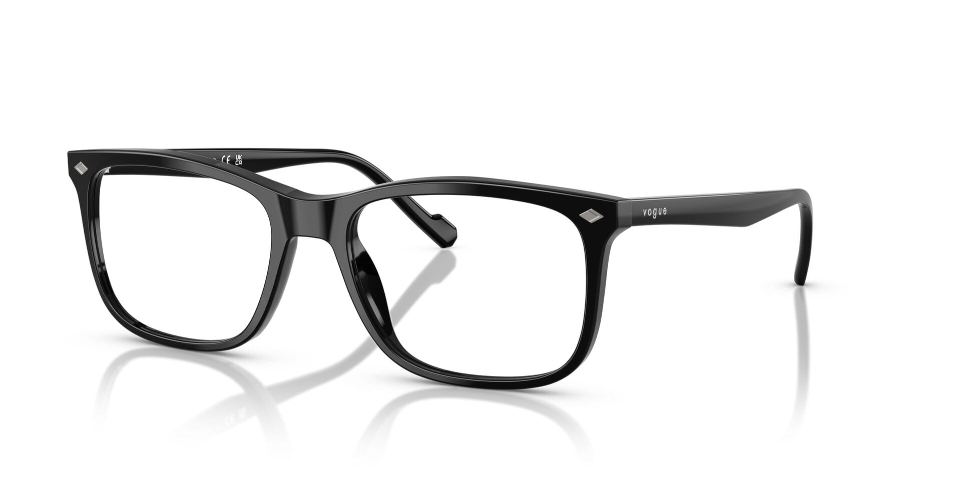 Vogue 0VO5617 Frame Black Male Full Shell — Black frame
