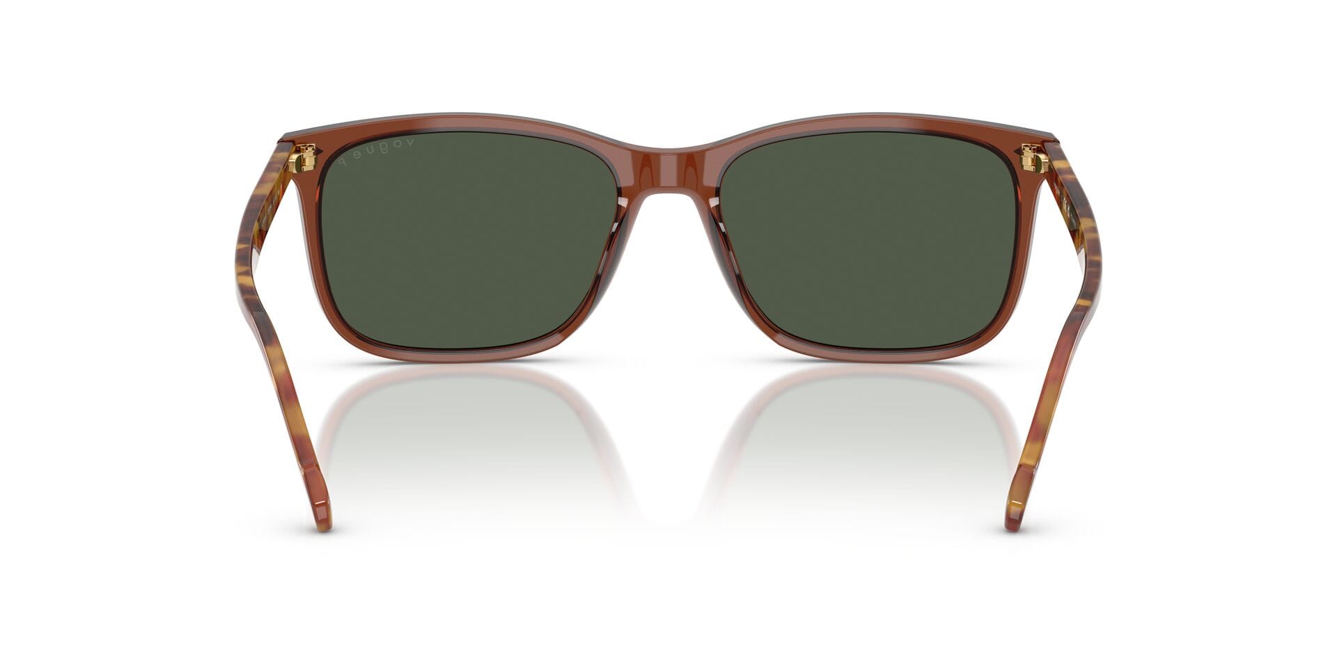 Vogue 0VO5618S Sunglass Brown Male Full Shell Sunglass — Brown frame — view 2
