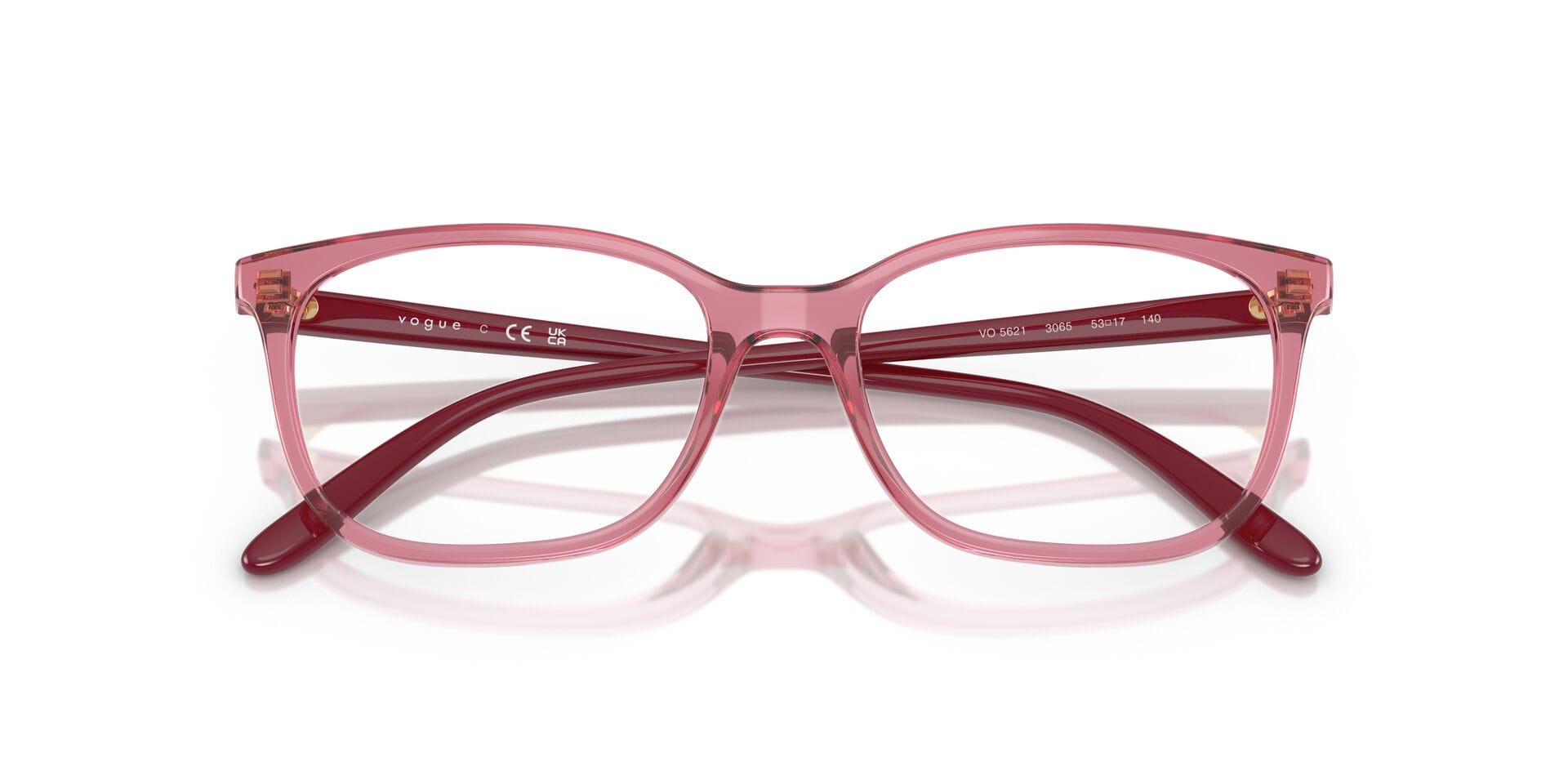 Vogue 0VO5621 Frame Violet Female Full Shell Frame — Violet frame — view 7