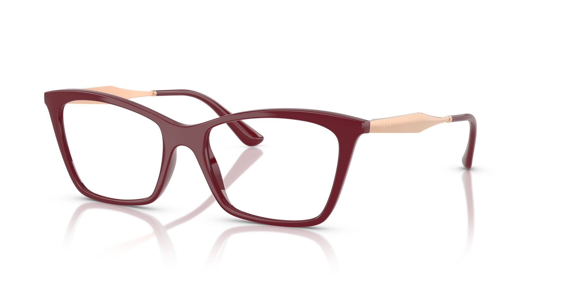 Vogue 0VO5624 Frame Purple Female Full Shell Frame — Purple frame — view 2