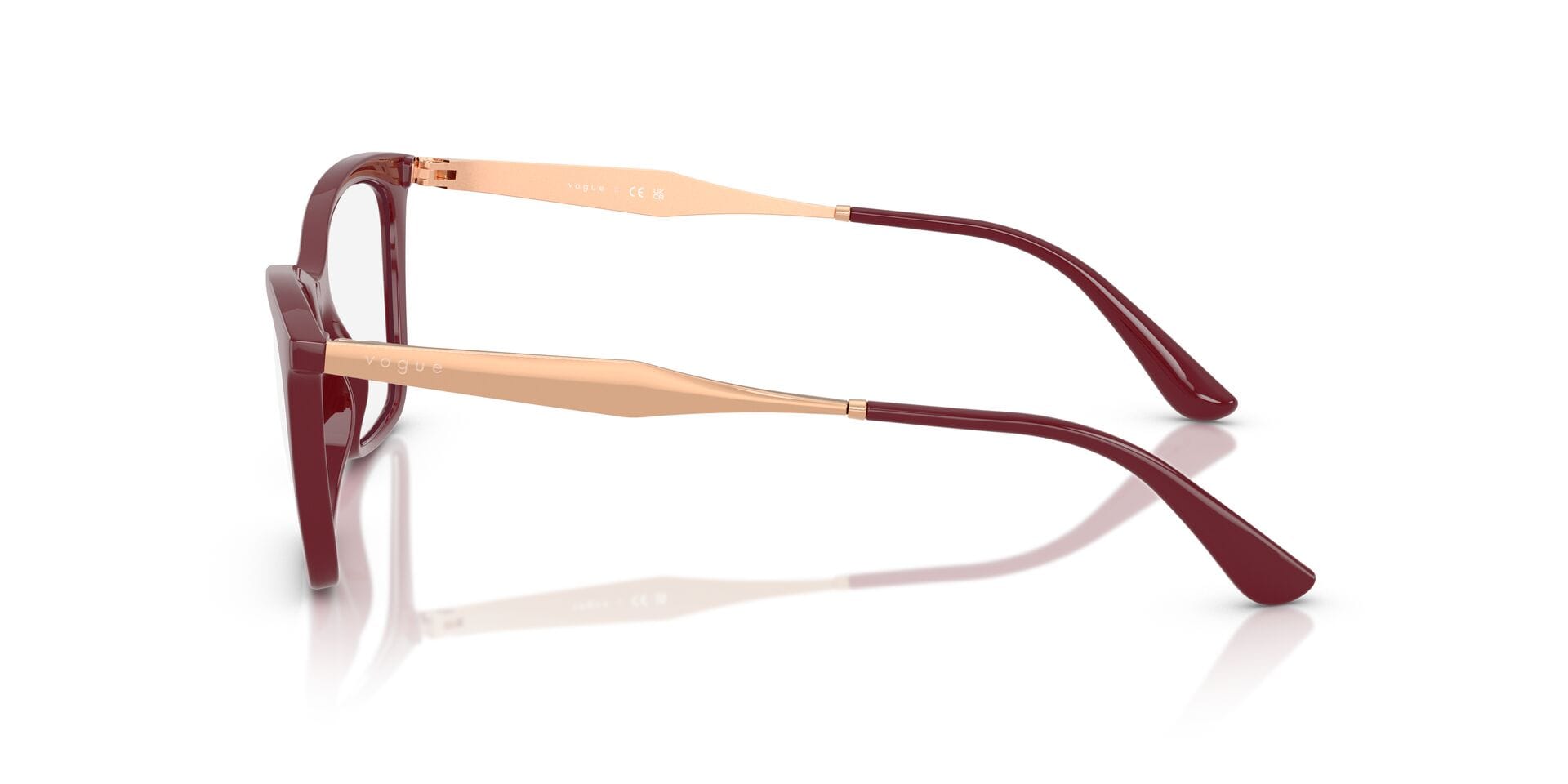 Vogue 0VO5624 Frame Purple Female Full Shell Frame — Purple frame — view 5
