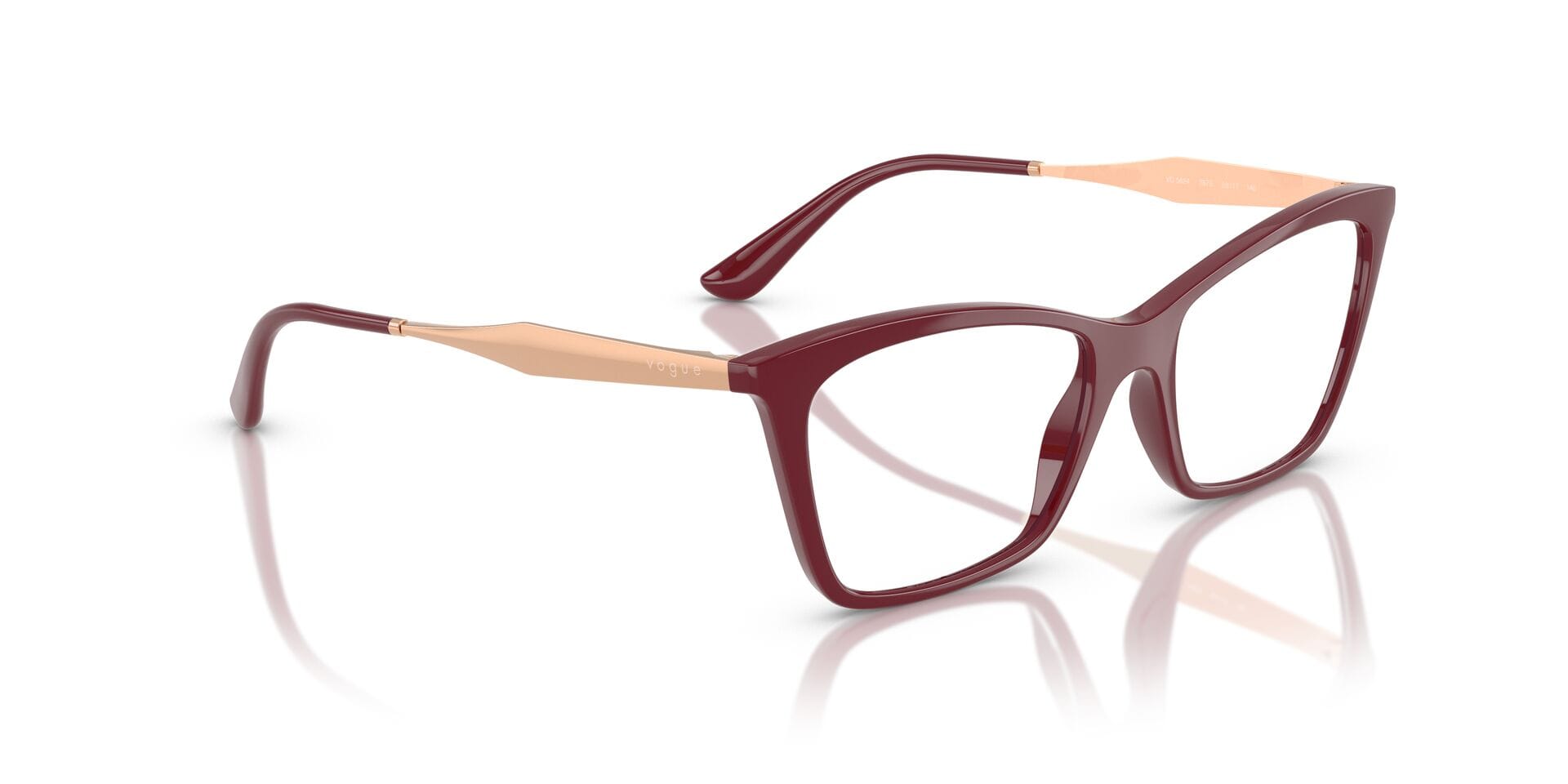 Vogue 0VO5624 Frame Purple Female Full Shell Frame — Purple frame — view 8