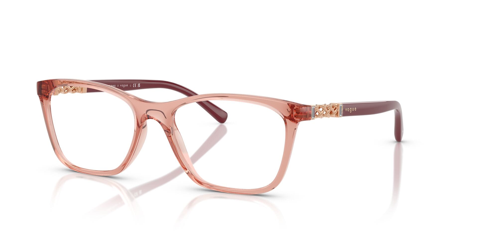 Vogue 0VO5632B Frame Pink Female Full Shell — Pink frame