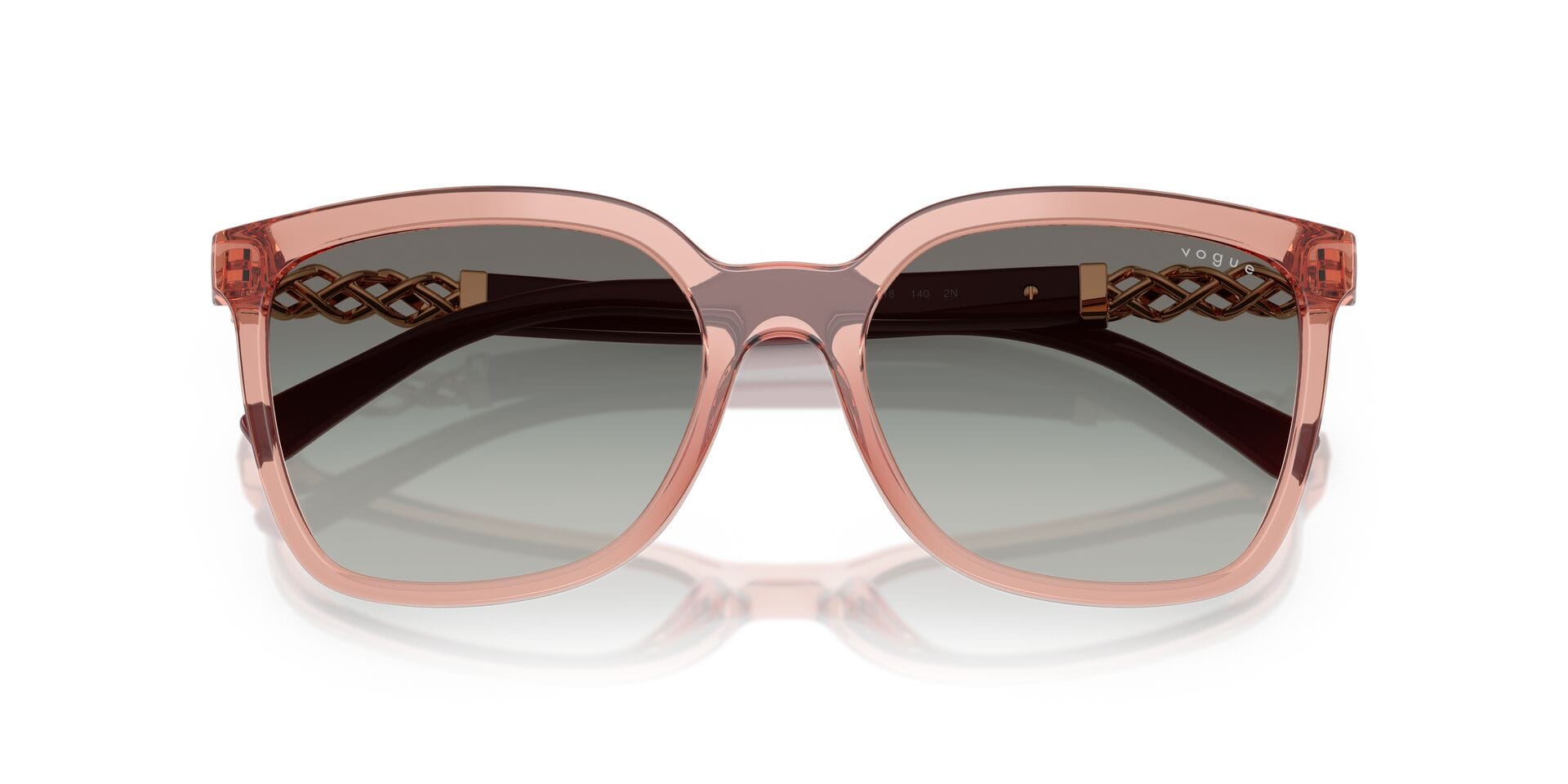 Vogue 0VO5633SB Sunglass Pink Female Full Shell Sunglass — Pink frame — view 7